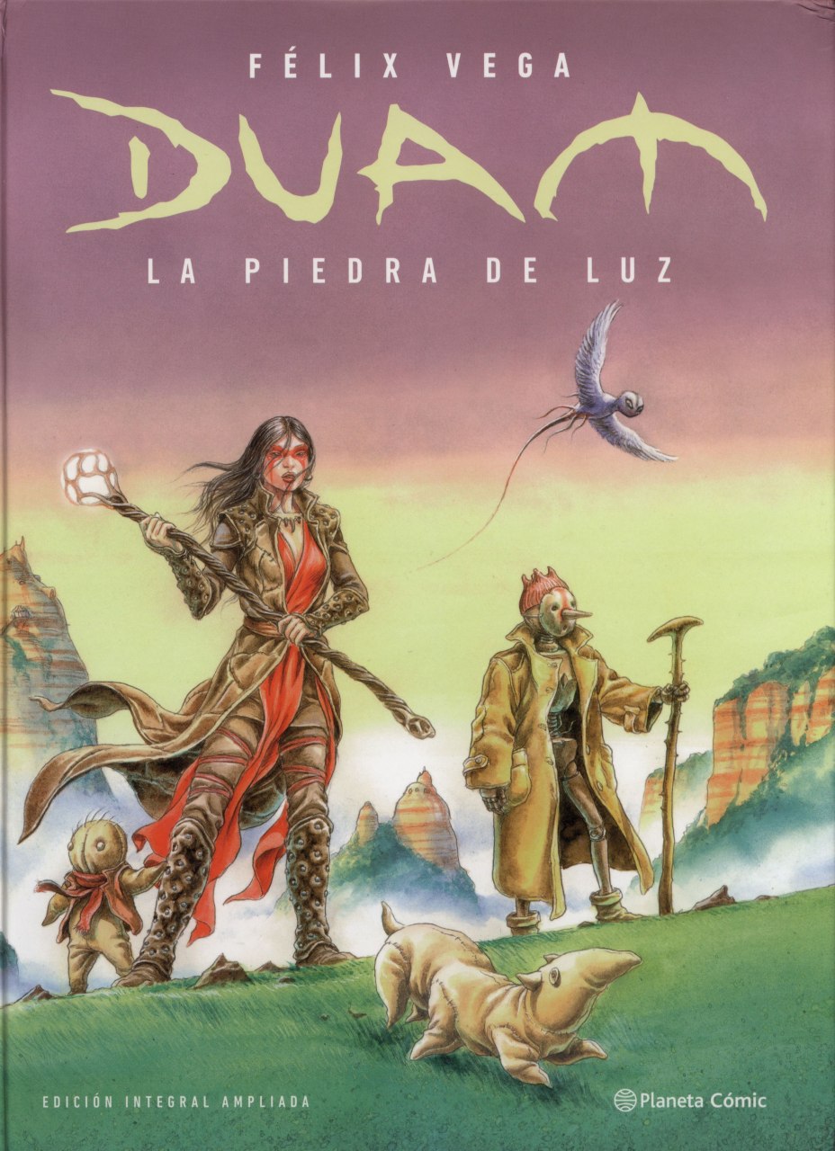 Portada ampliada de DUAM LA PIEDRA DE LUZ
