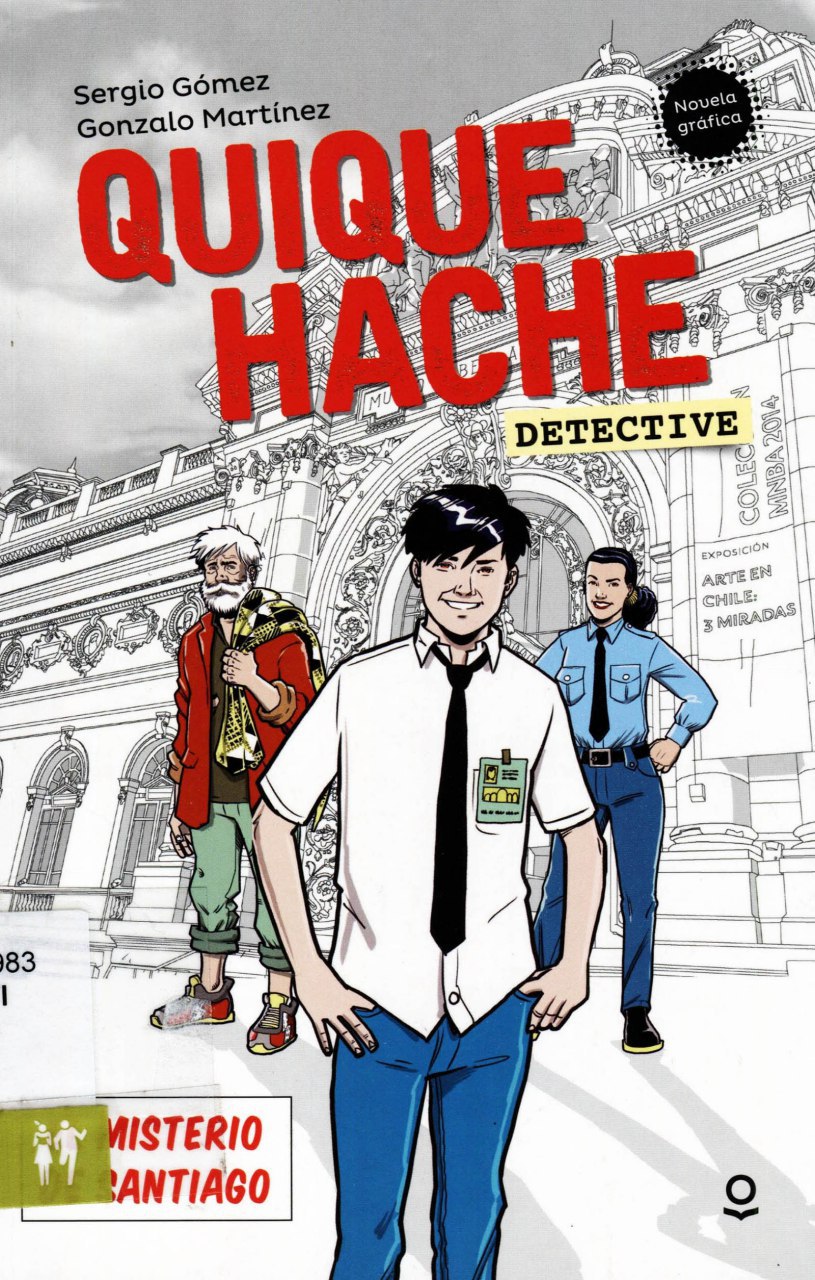 Portada ampliada de Quique Hache Detective