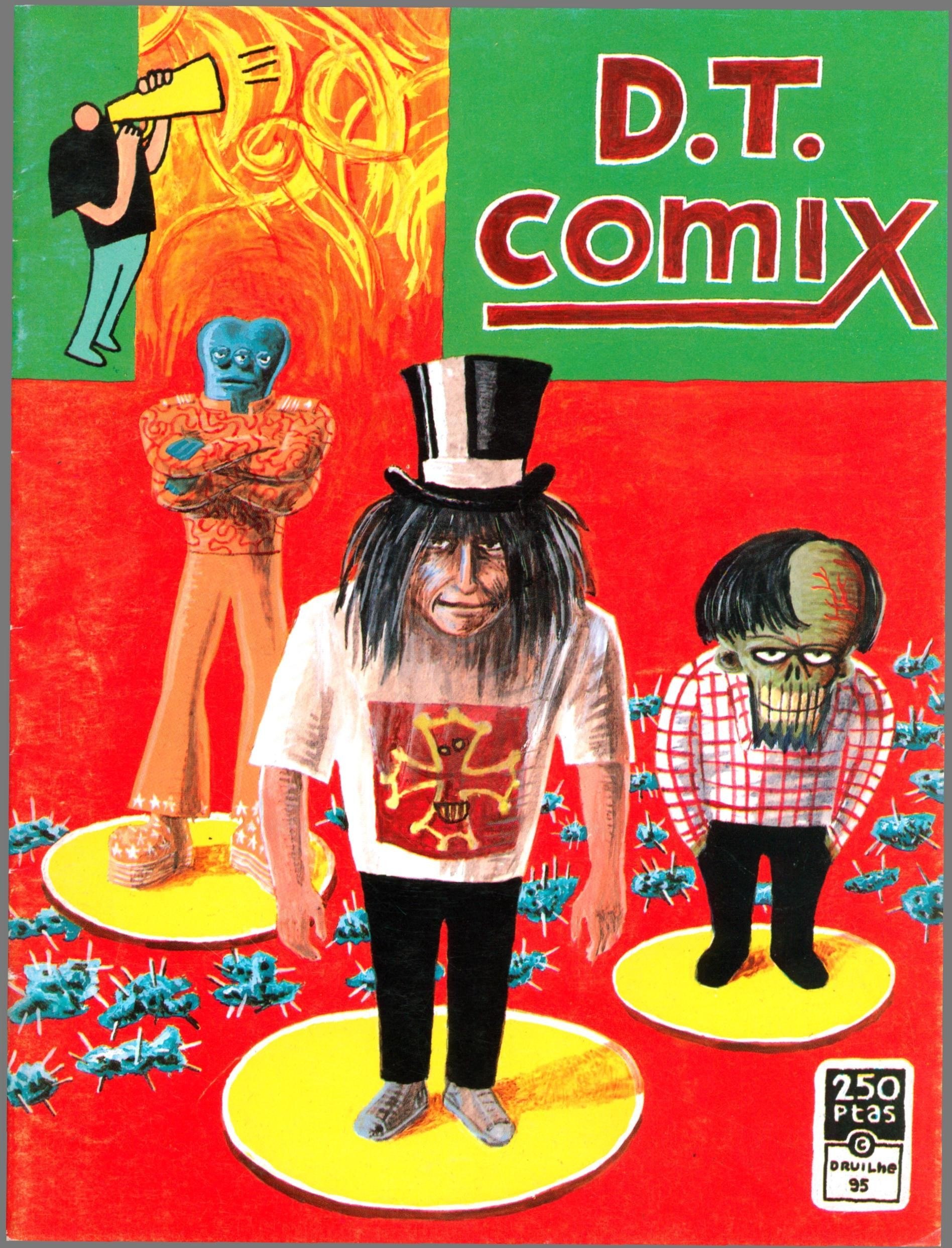 Portada ampliada de D.T. comix