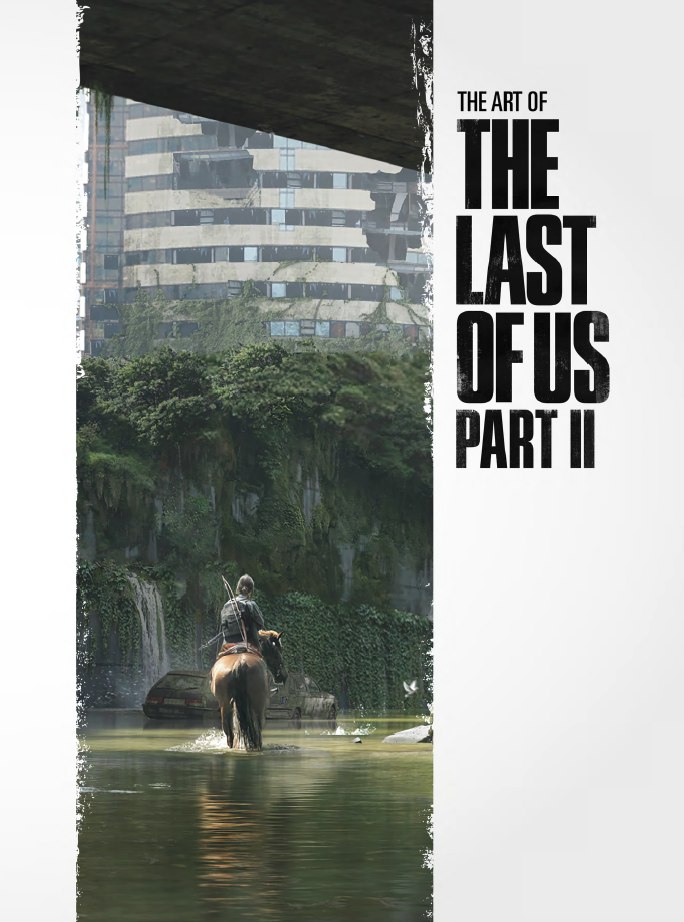 Portada ampliada de THE ART OF THE LAST OF US PART II