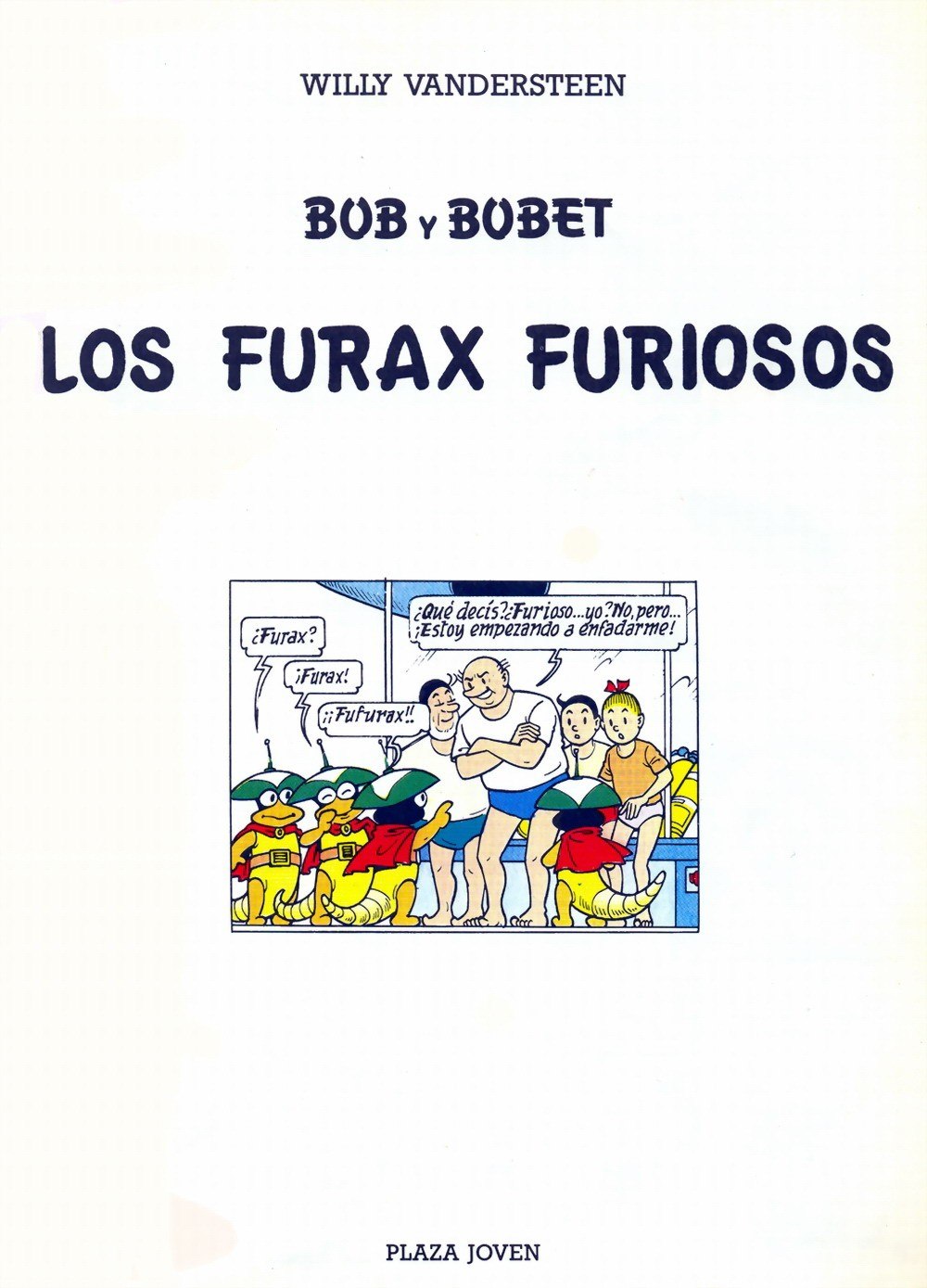 Portada ampliada de LOS FURAX FURIOSOS