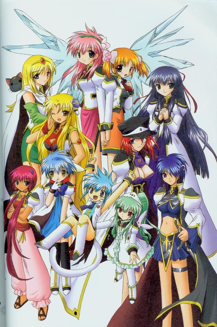 Portada ampliada de (Artbook) Galaxy Angel Kanan.rar