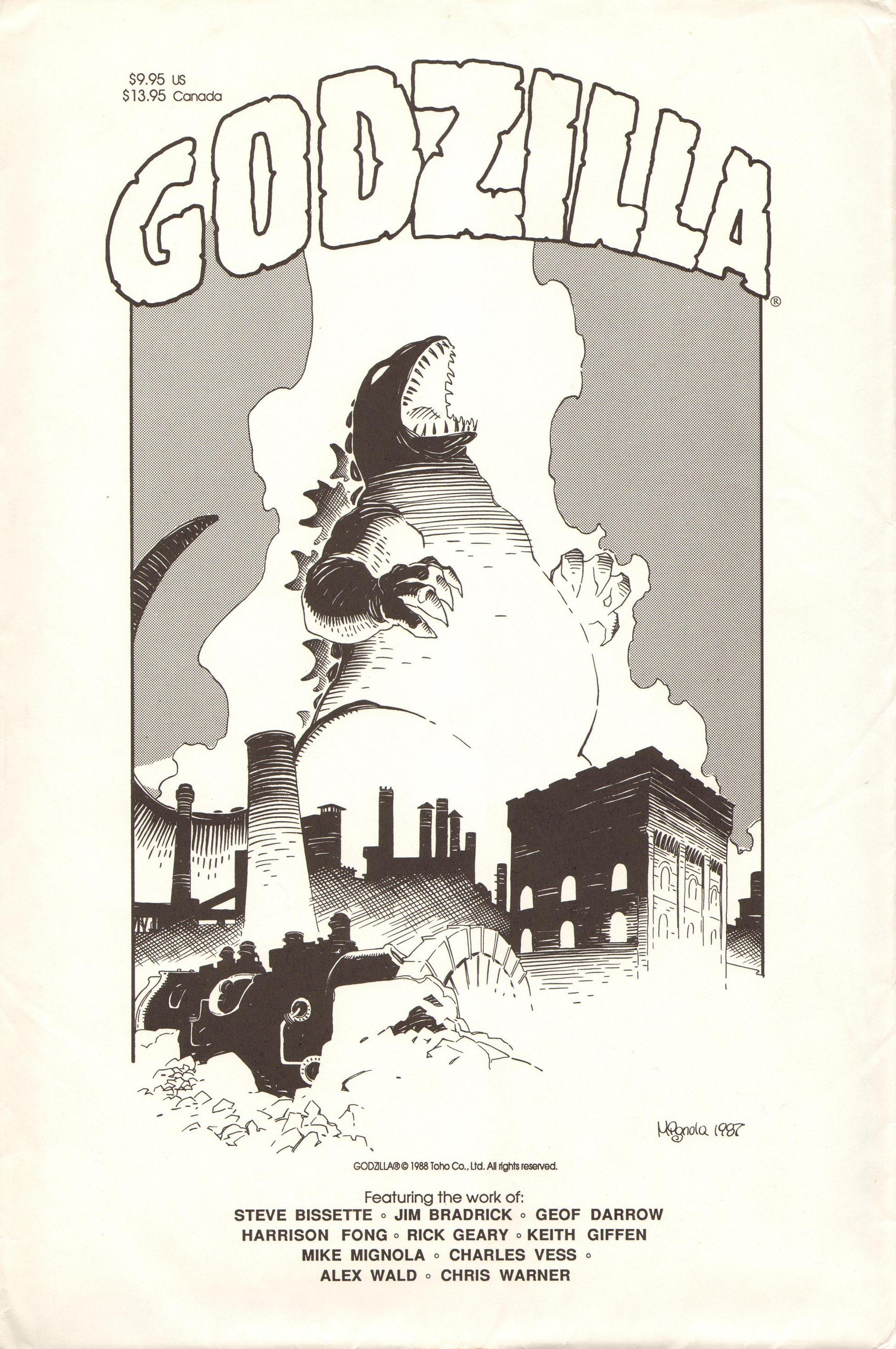 Portada ampliada de GODZILLA