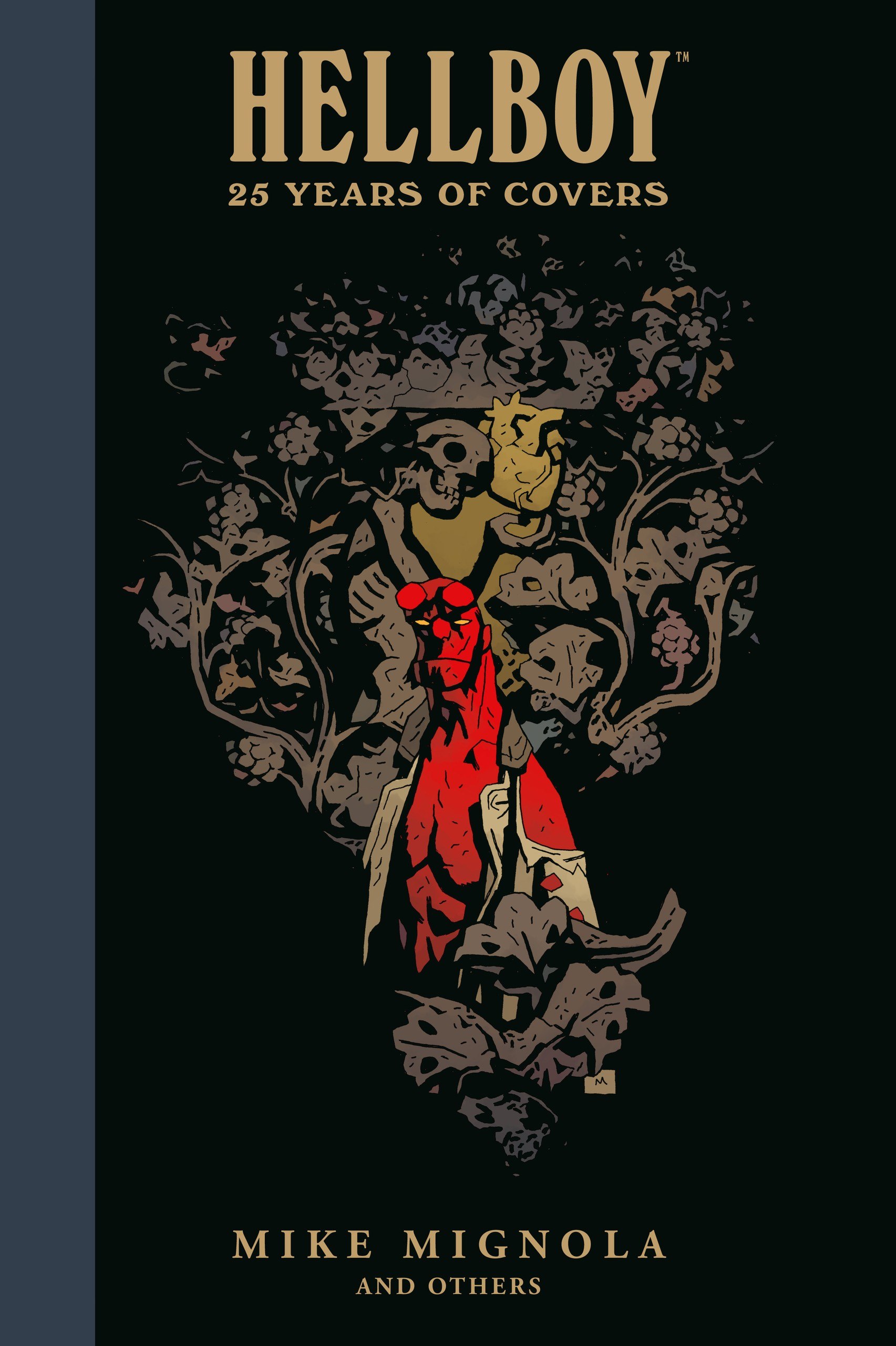 Portada ampliada de HELLBOY 25 YEARS OF COVERS