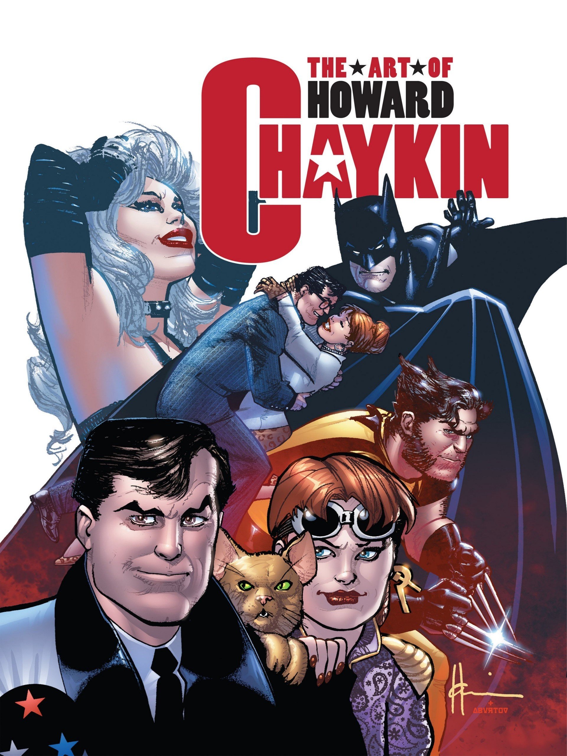 Portada ampliada de THE ART OF HOWARD CHAYKIN