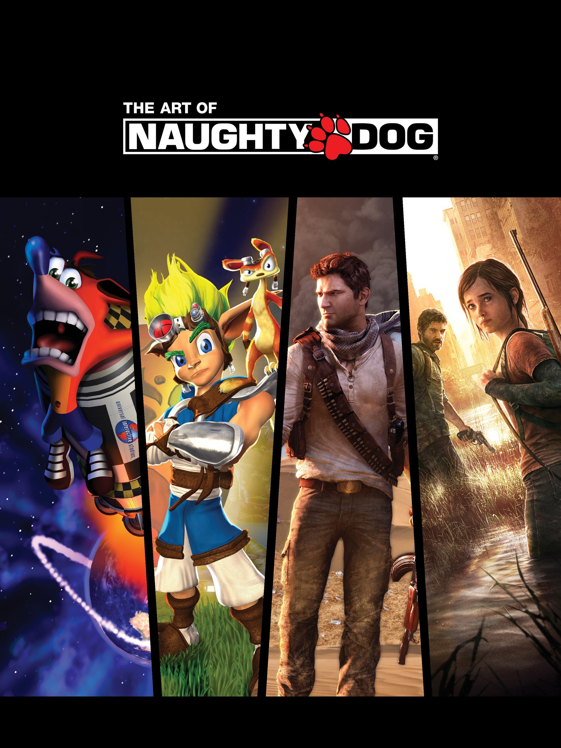 Portada ampliada de THE ART OF NAUGHTY DOG