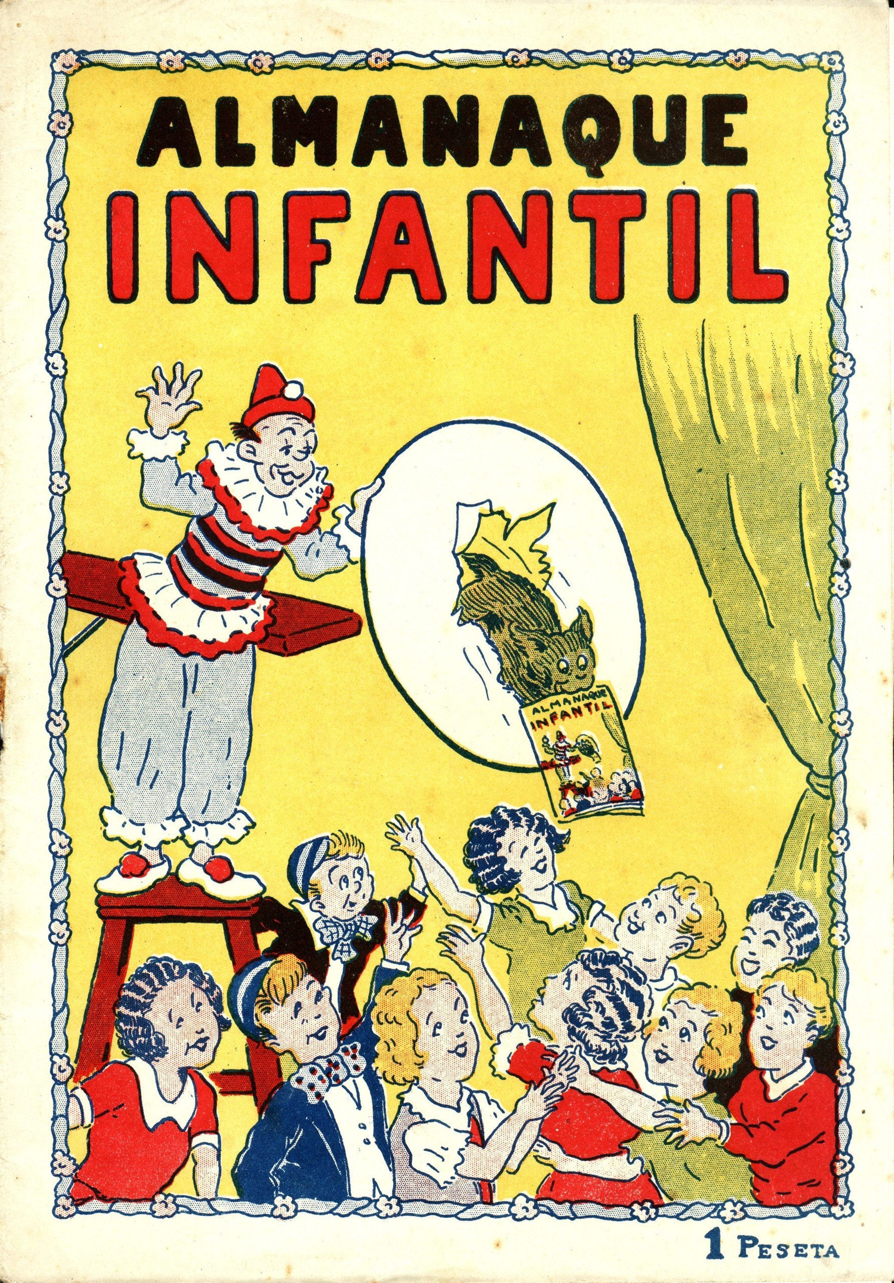 Portada ampliada de ALMANAQUE INFANTIL