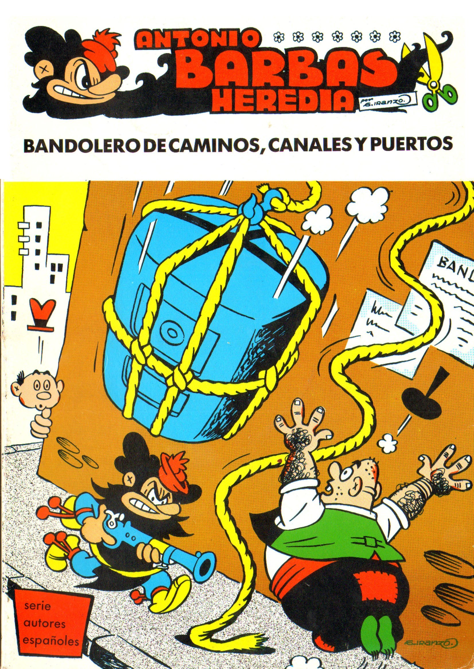 Portada ampliada de BANDOLERO DECAMINOS, CANALES Y PUERTOS