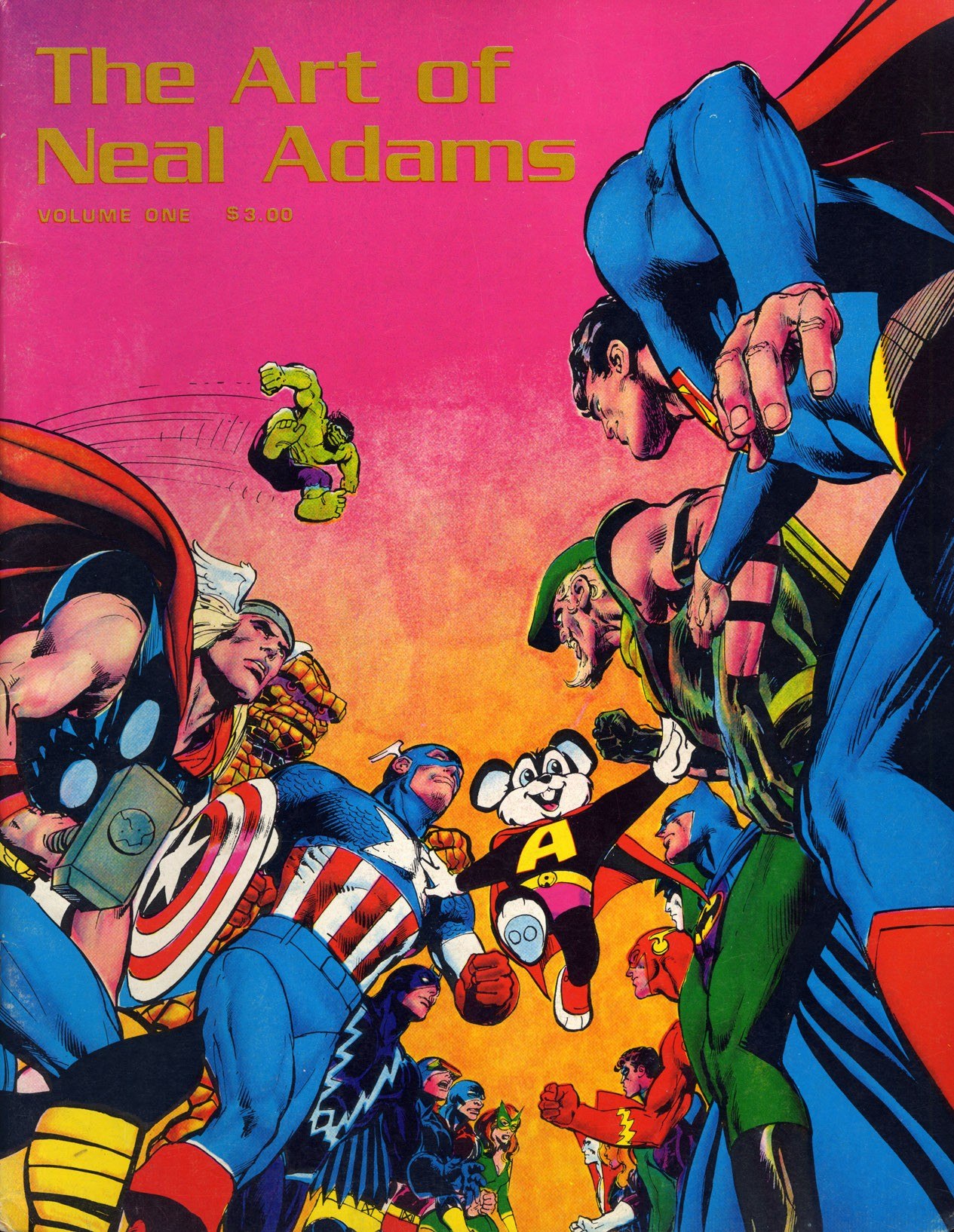 Portada ampliada de The Art of Neal Adams