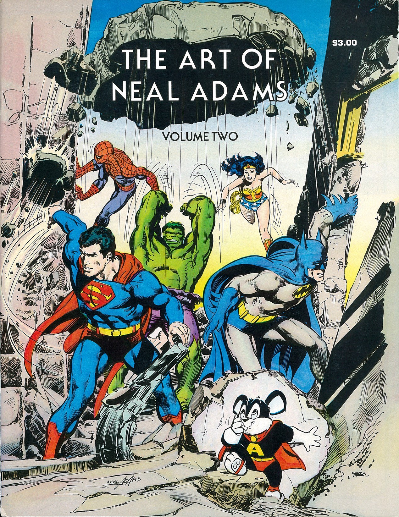 Portada ampliada de THE ART OF NEAL ADAMS