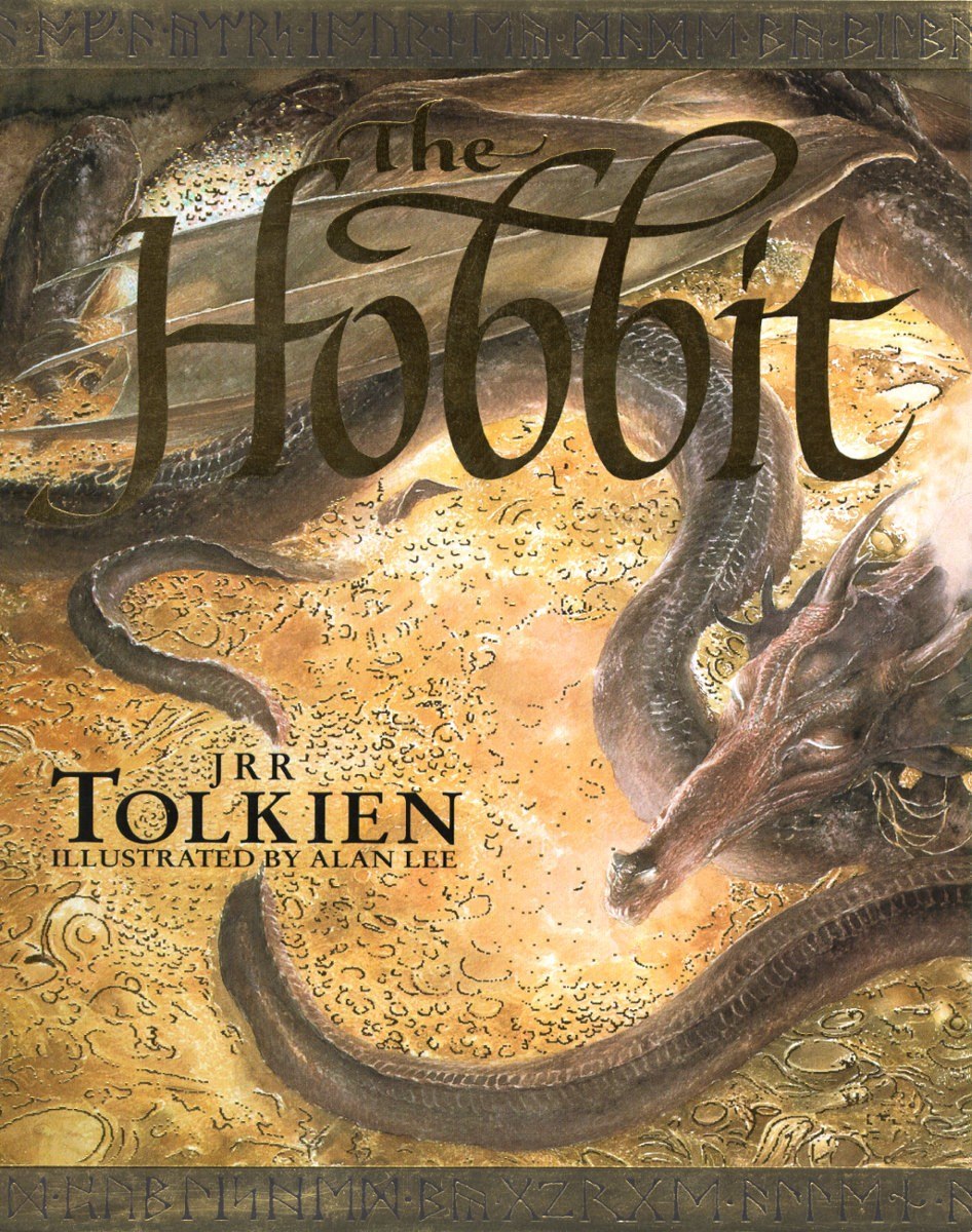 Portada ampliada de The Hobbit