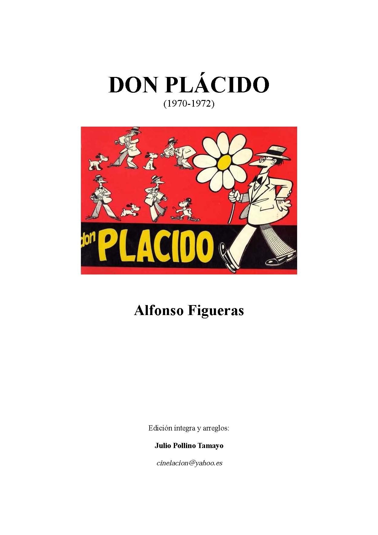 Portada ampliada de DON PLÁCIDO (1970-1972)