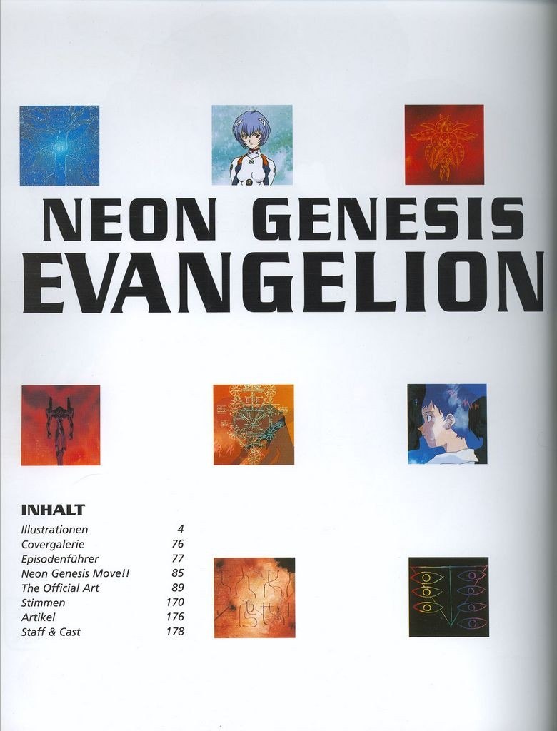 Portada ampliada de NEON GENESIS EVANGELION