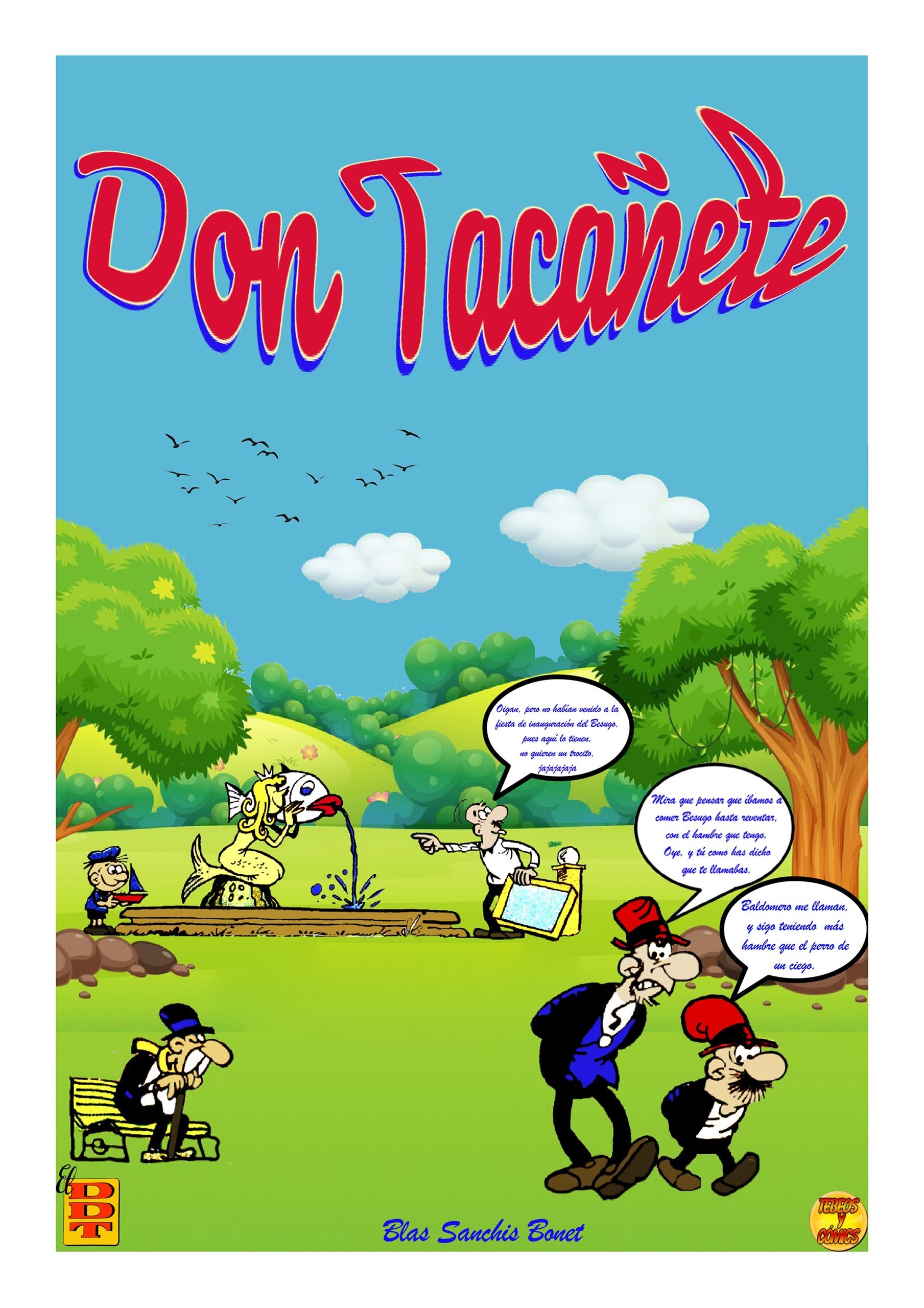 Portada ampliada de Don Tacañete
