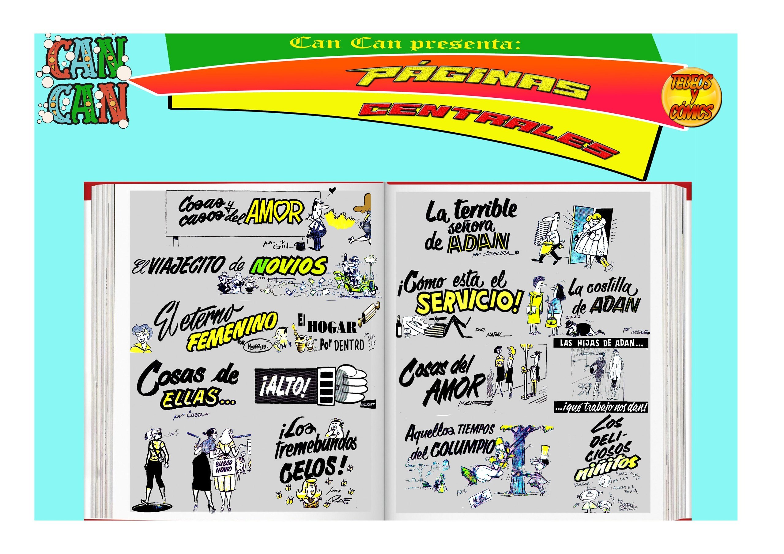 Portada ampliada de PAGINAS CENTRALES
