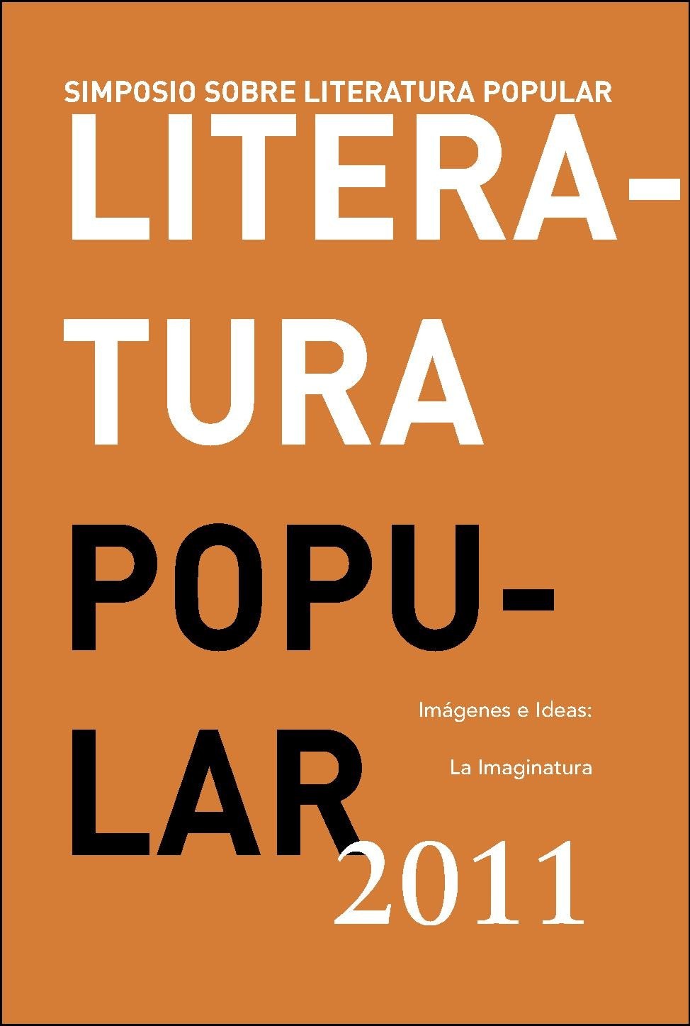 Portada ampliada de LITERATURA POPULAR 2011