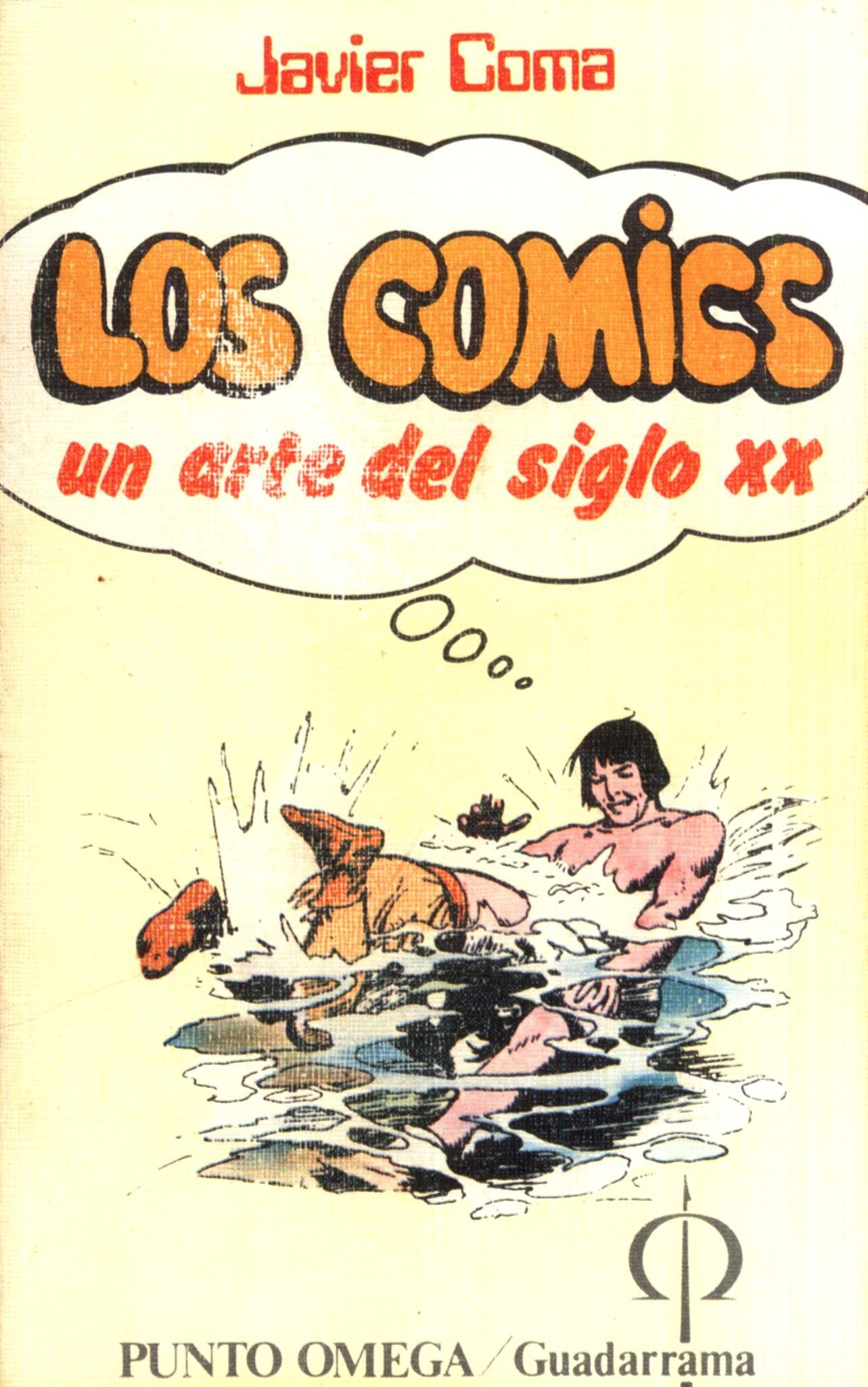 Portada ampliada de LOS COMICS un arte del siglo xx