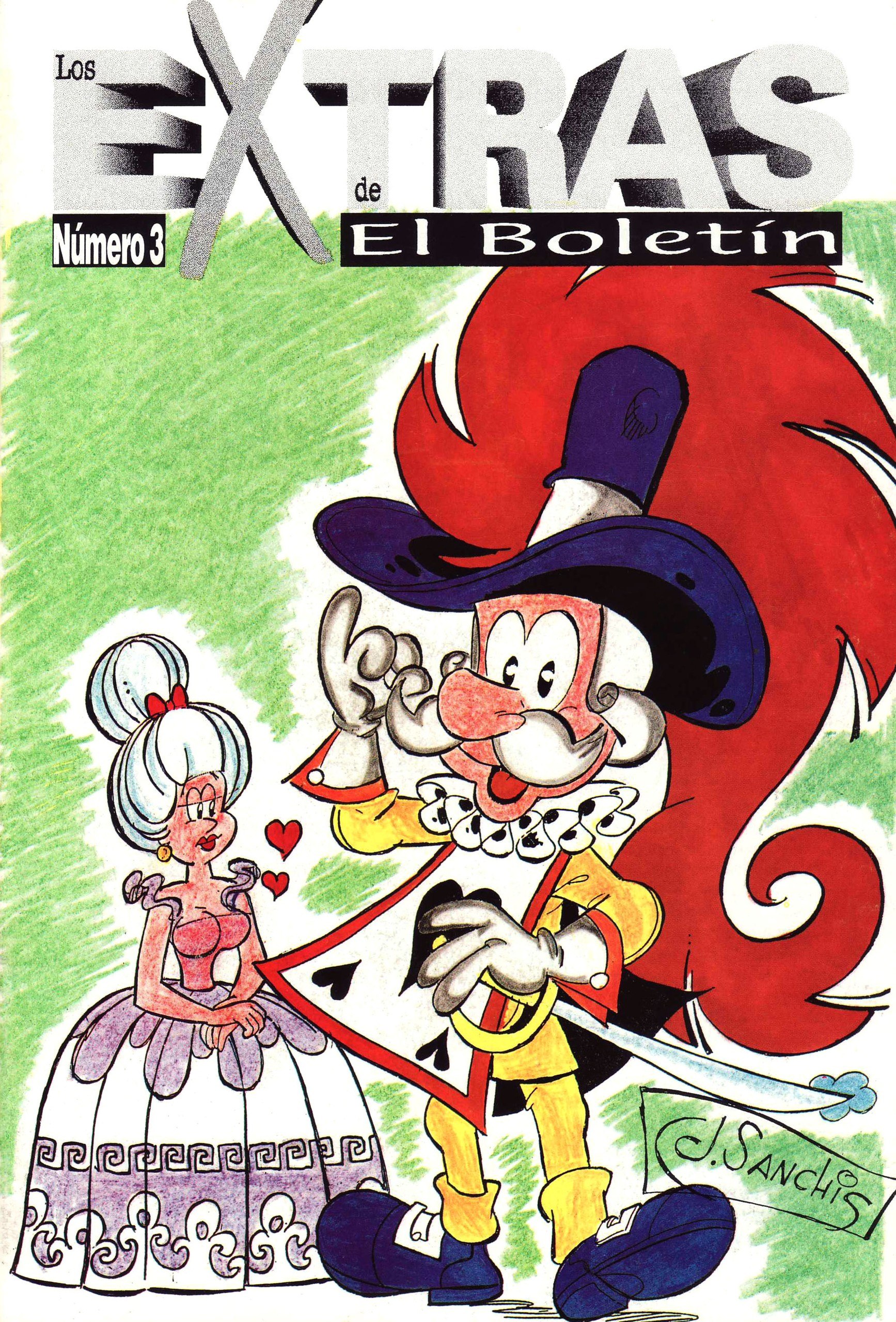 Portada ampliada de Los Extras de El Boletín