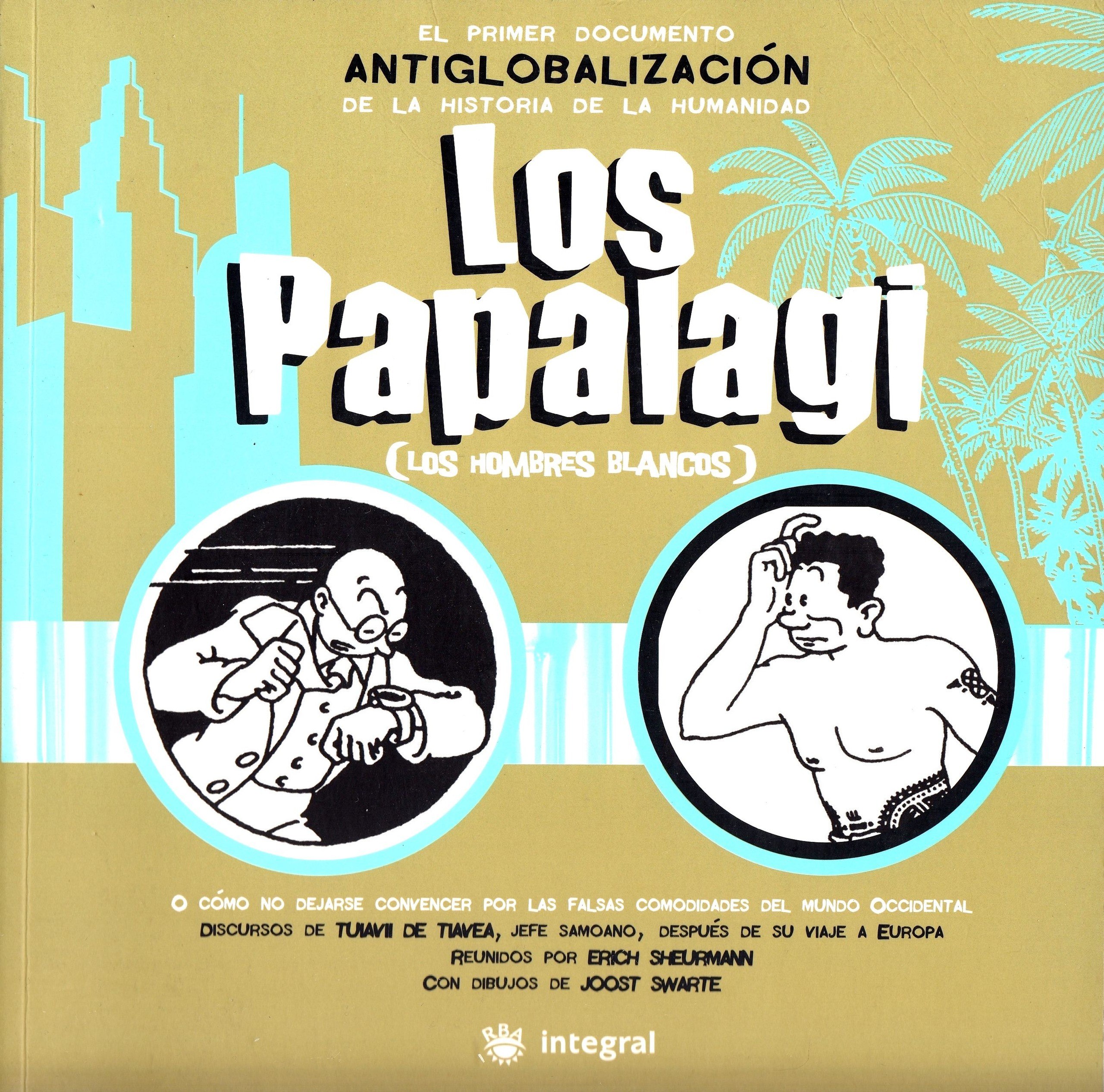Portada ampliada de Los Papalagi (Los Hombres Blancos)