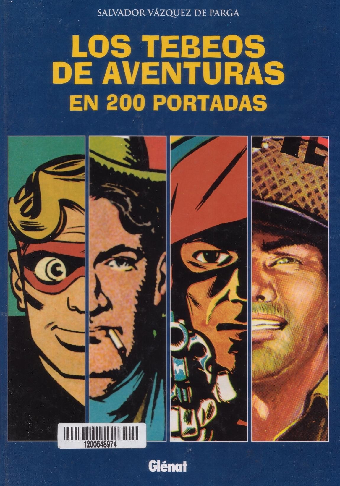 Portada ampliada de LOS TEBEOS DE AVENTURAS EN 200 PORTADAS
