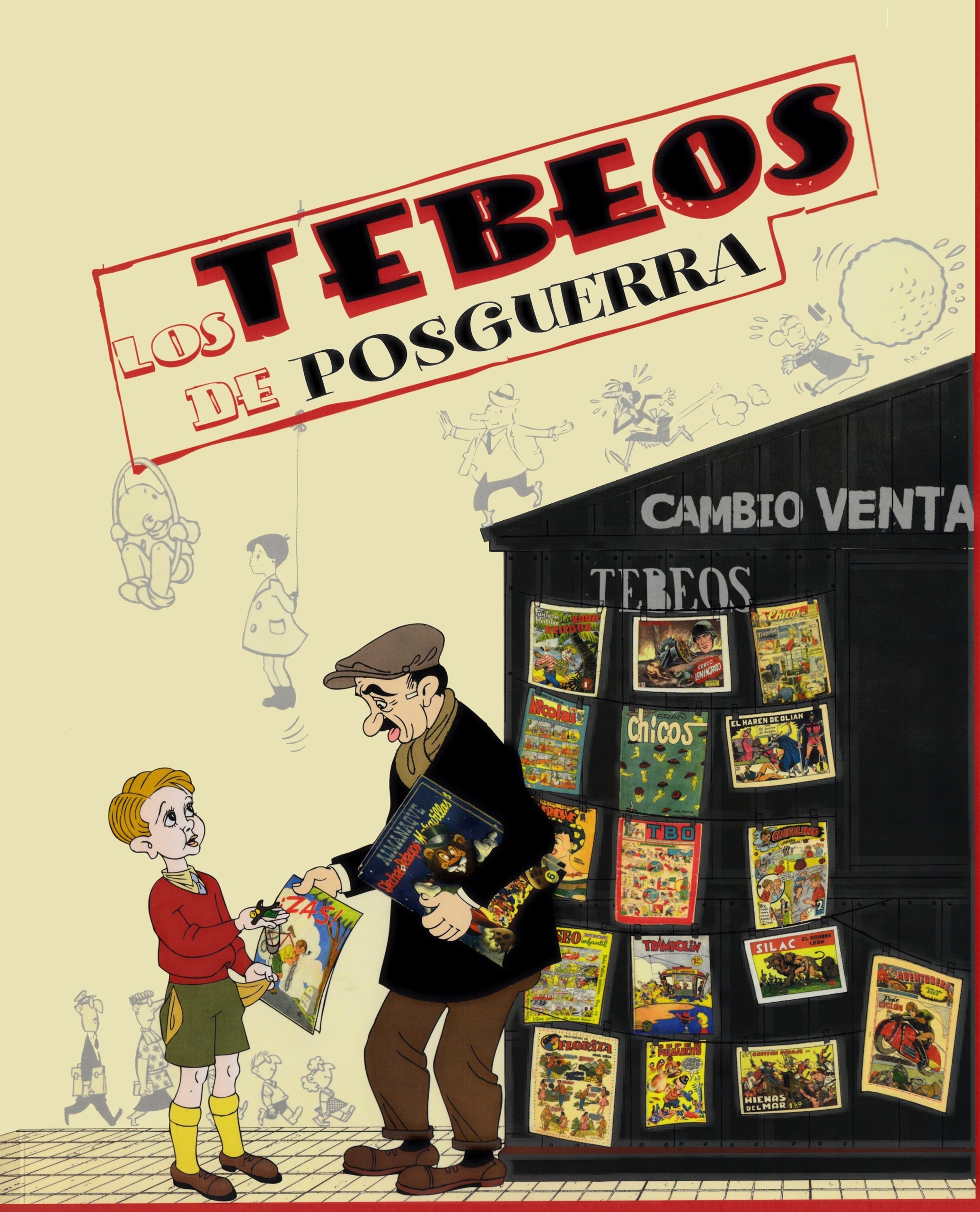 Portada ampliada de LOS TEBEOS DE POSGUERRA