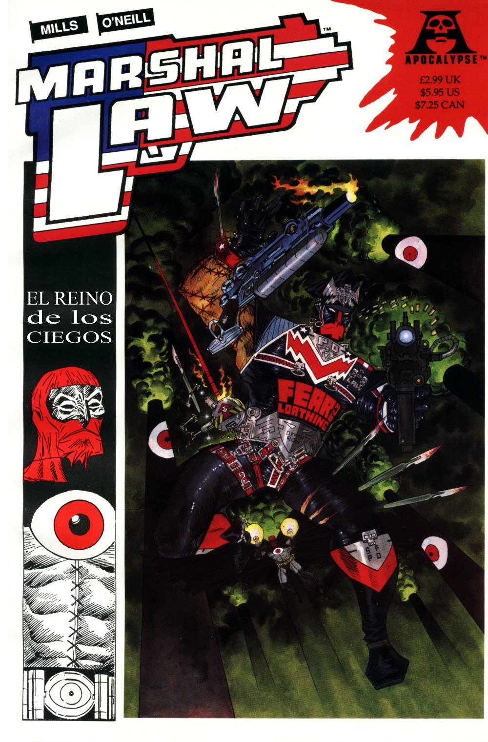 Portada ampliada de MARSHAL LAW