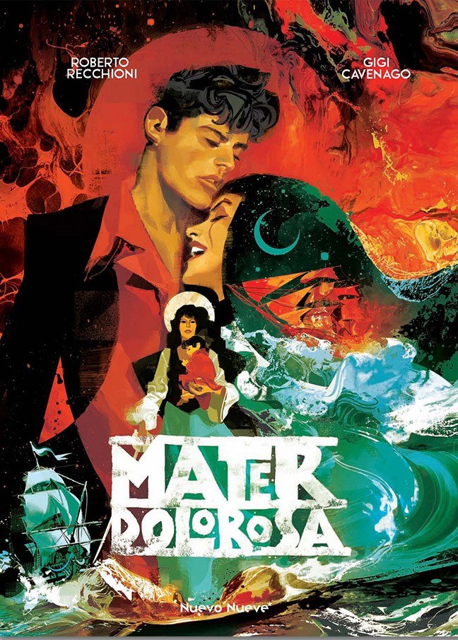 Portada ampliada de Mater Dolorosa
