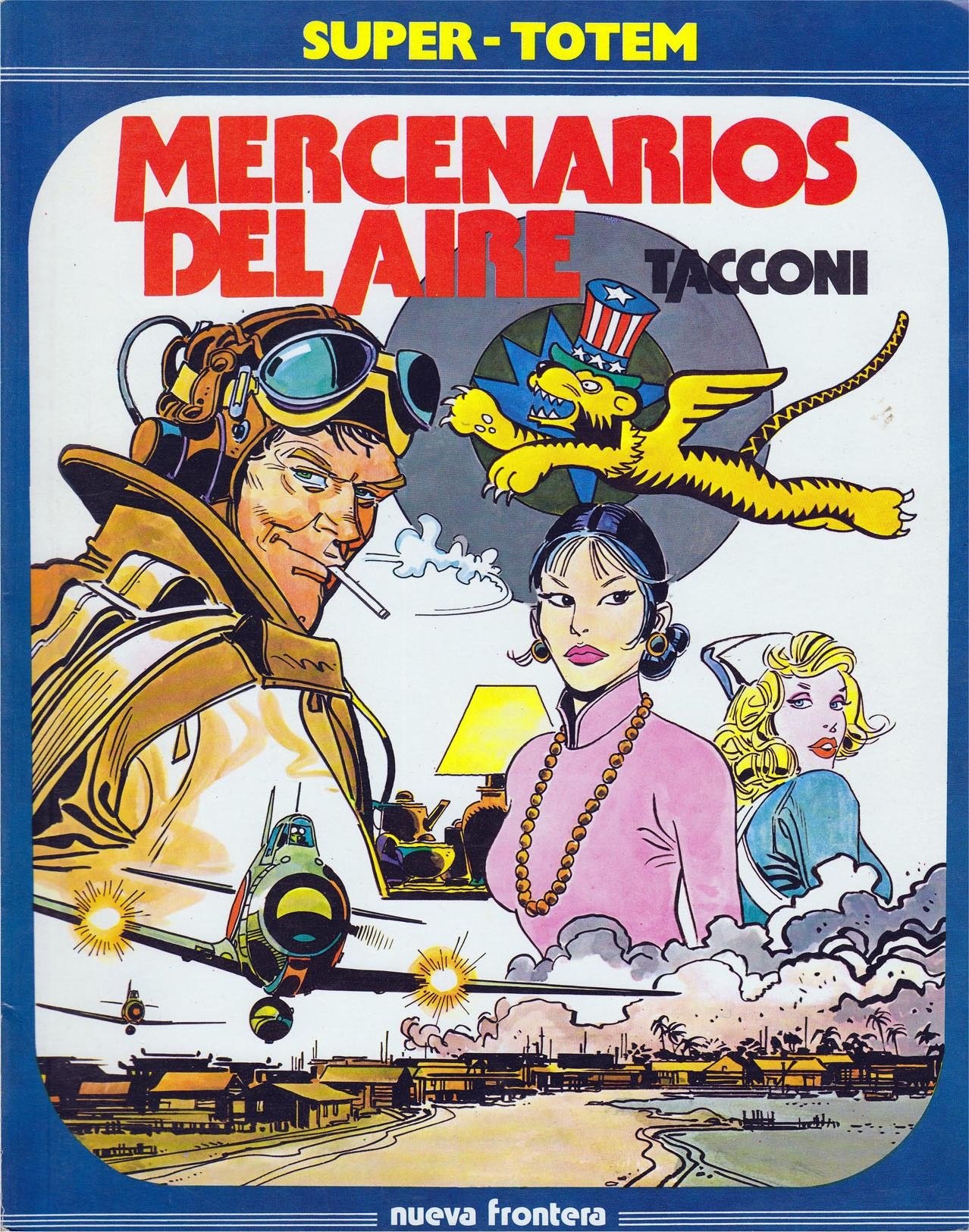Portada ampliada de MERCENARIOS DEL AIRE
