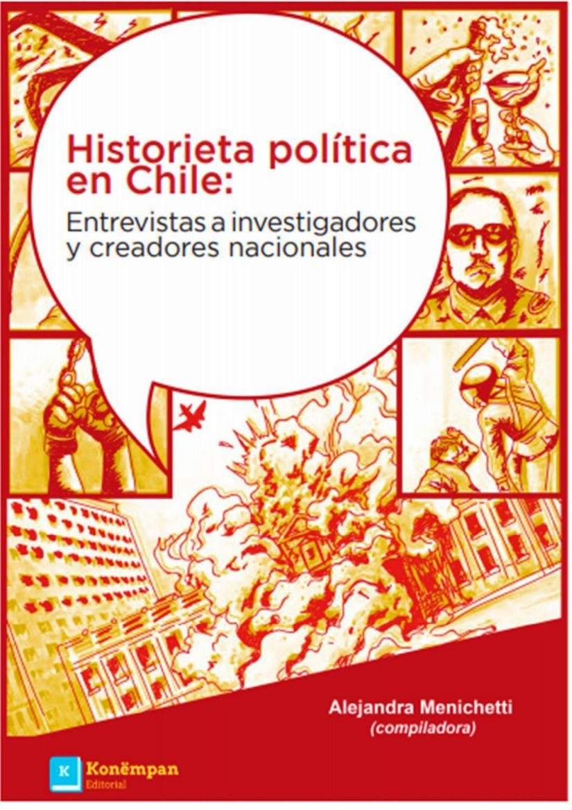 Portada ampliada de Historieta política en Chile: Entrevistas a investigadores y creadores nacionales