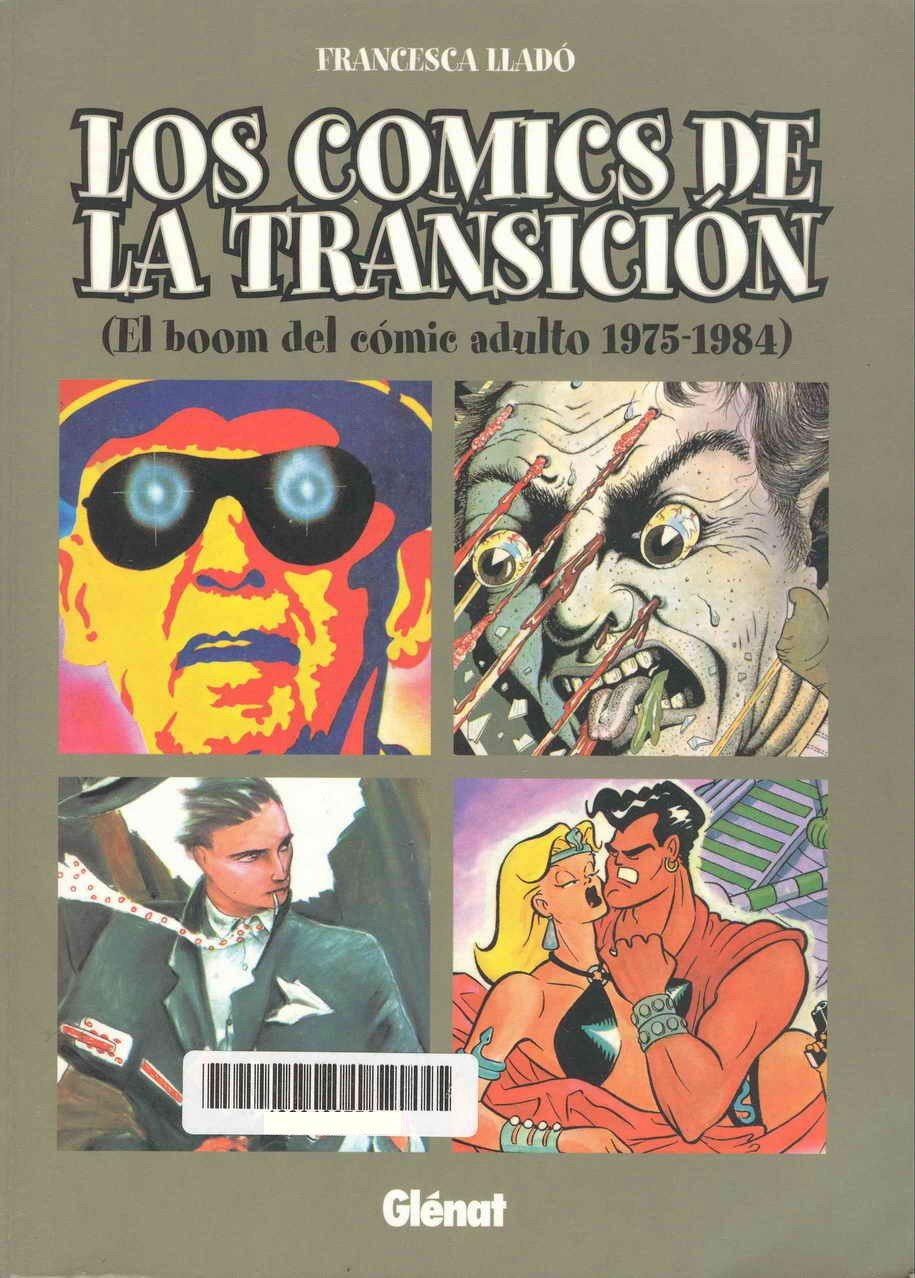 Portada ampliada de LOS COMICS DE LA TRANSICION