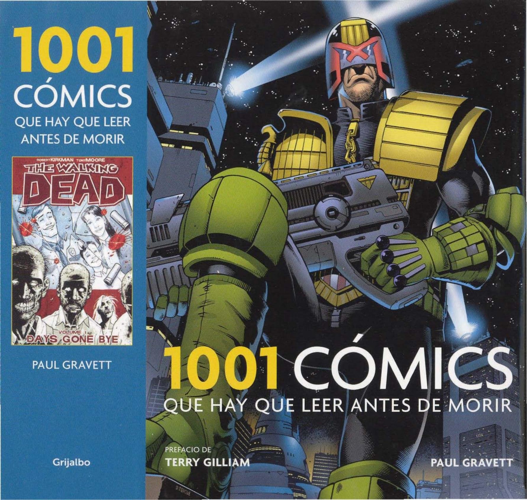 Portada ampliada de 1001 cómics que hay que leer antes de morir