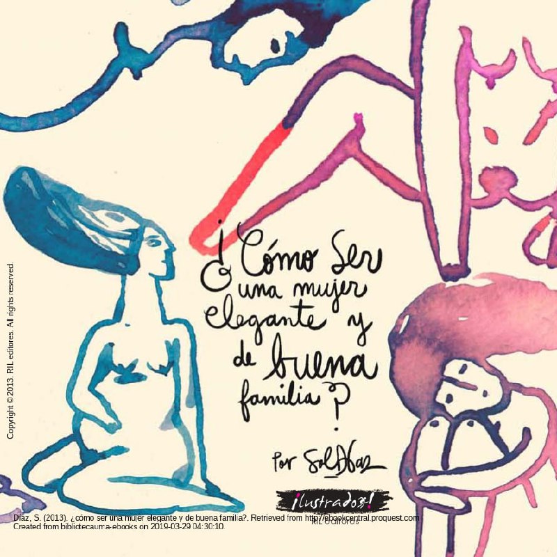 Portada ampliada de ¿Cómo ser una mujer elegante y de buena familia?