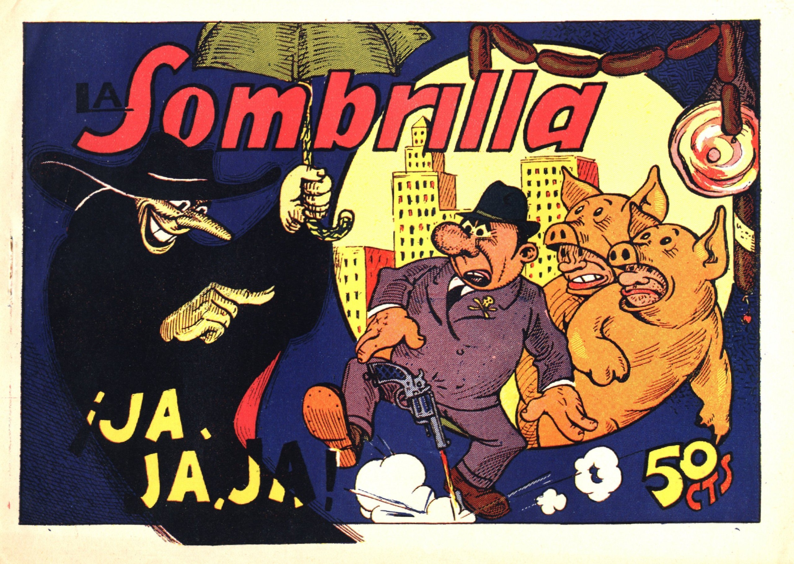 Portada ampliada de La Sombrilla