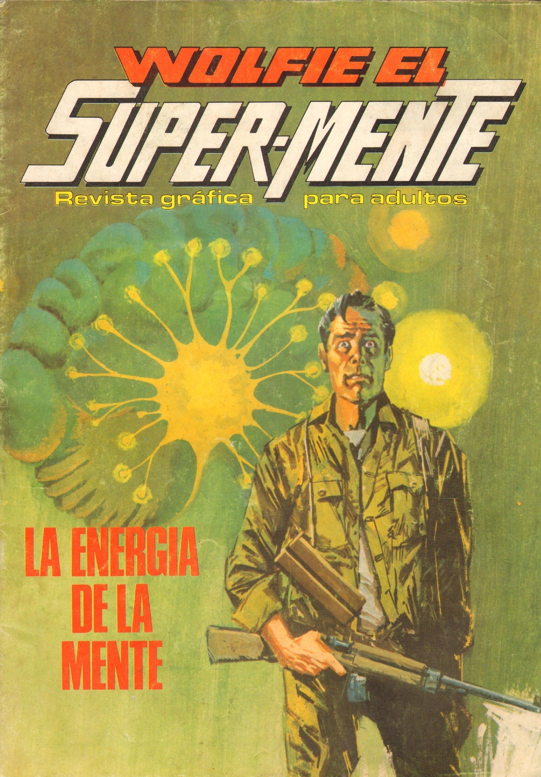 Portada ampliada de WOLFIE EL SUPER-MENTE