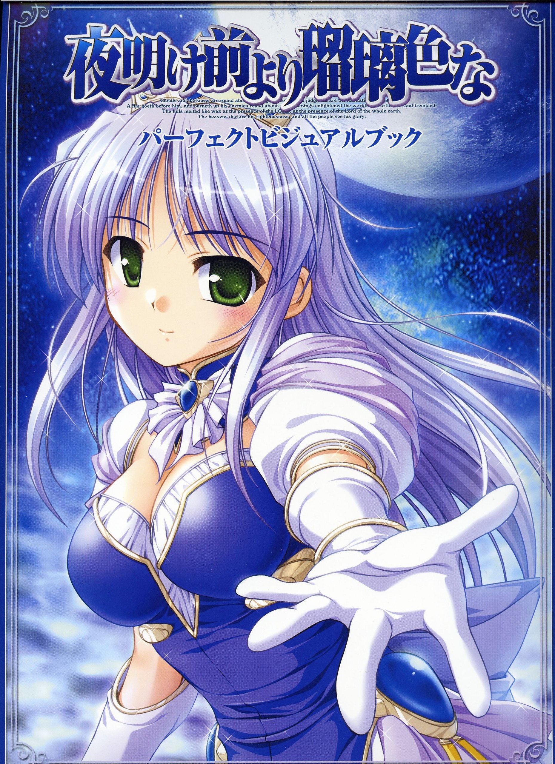 Portada ampliada de (Moe)(Artbook) Yoake Mae yori Ruriiro na Perfect Visual Collection.rar