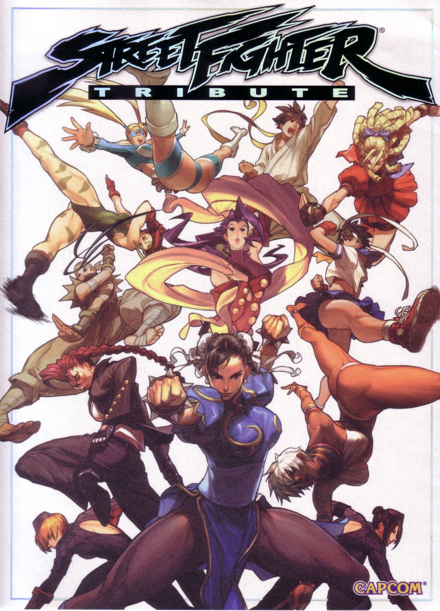 Portada ampliada de Street Fighter Tribute