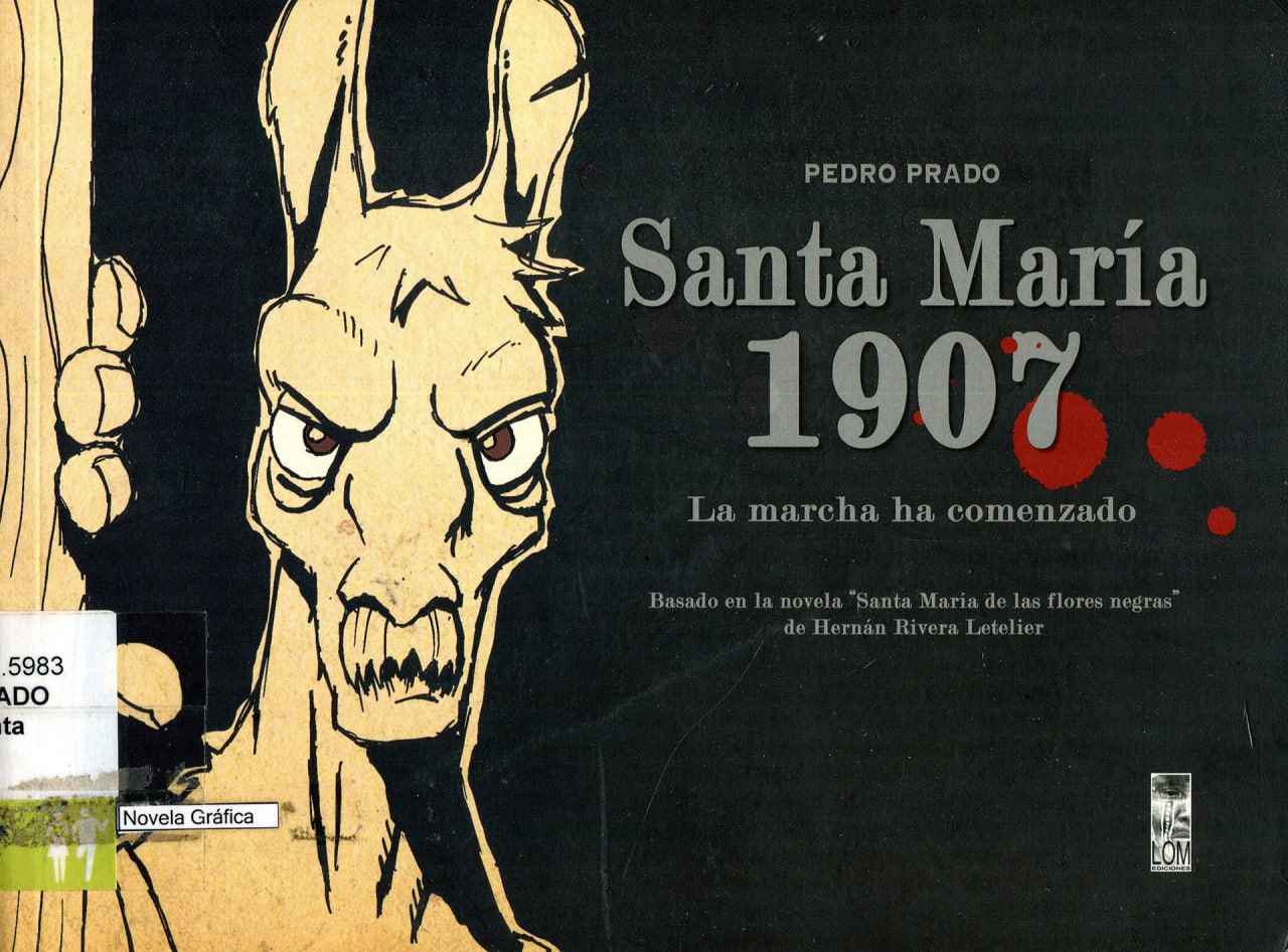 Portada ampliada de Santa María 1907