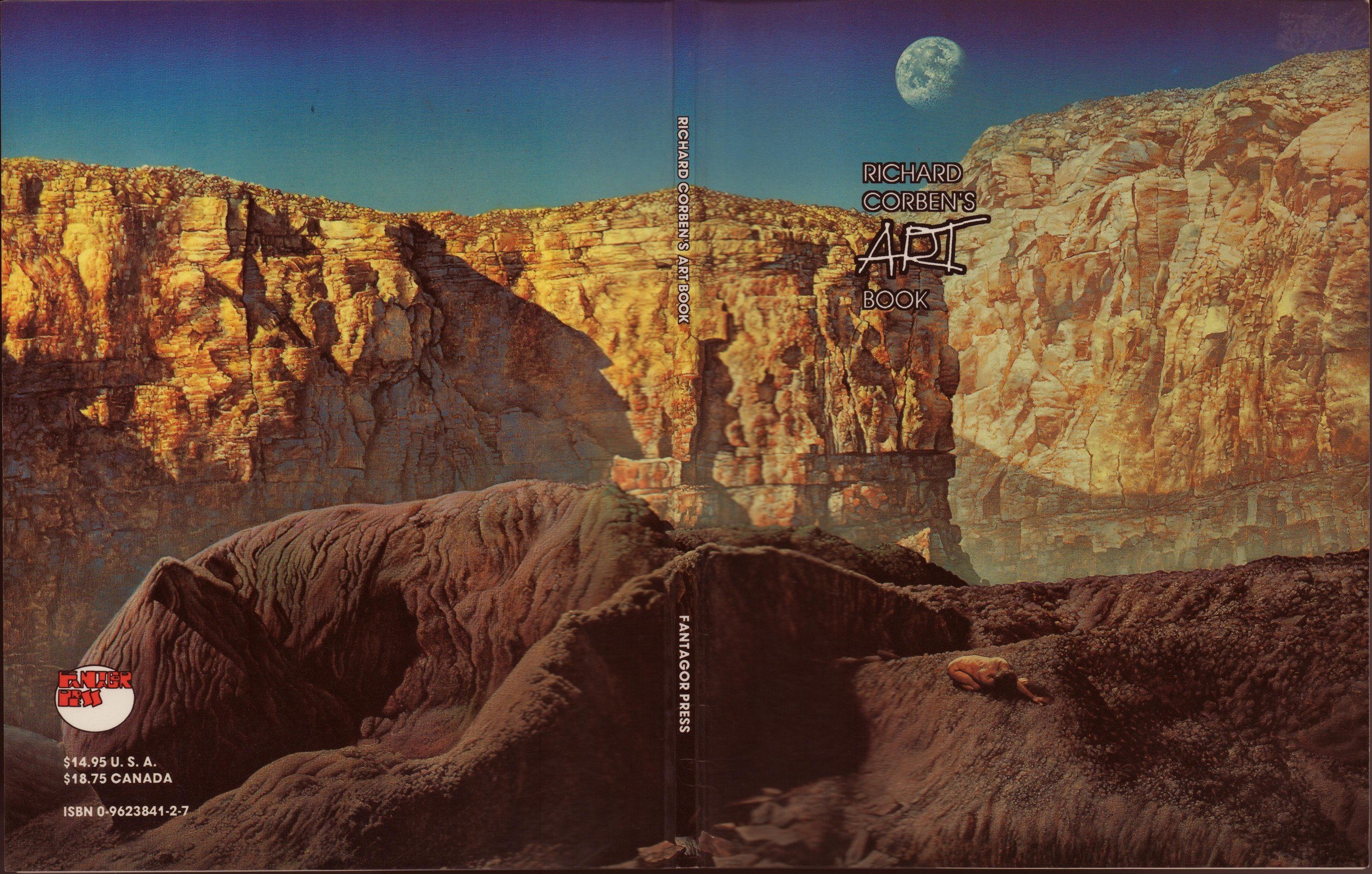 Portada ampliada de Artbook - Richard Corben's 01 (SC)(por Philcap)(Emulebdz)