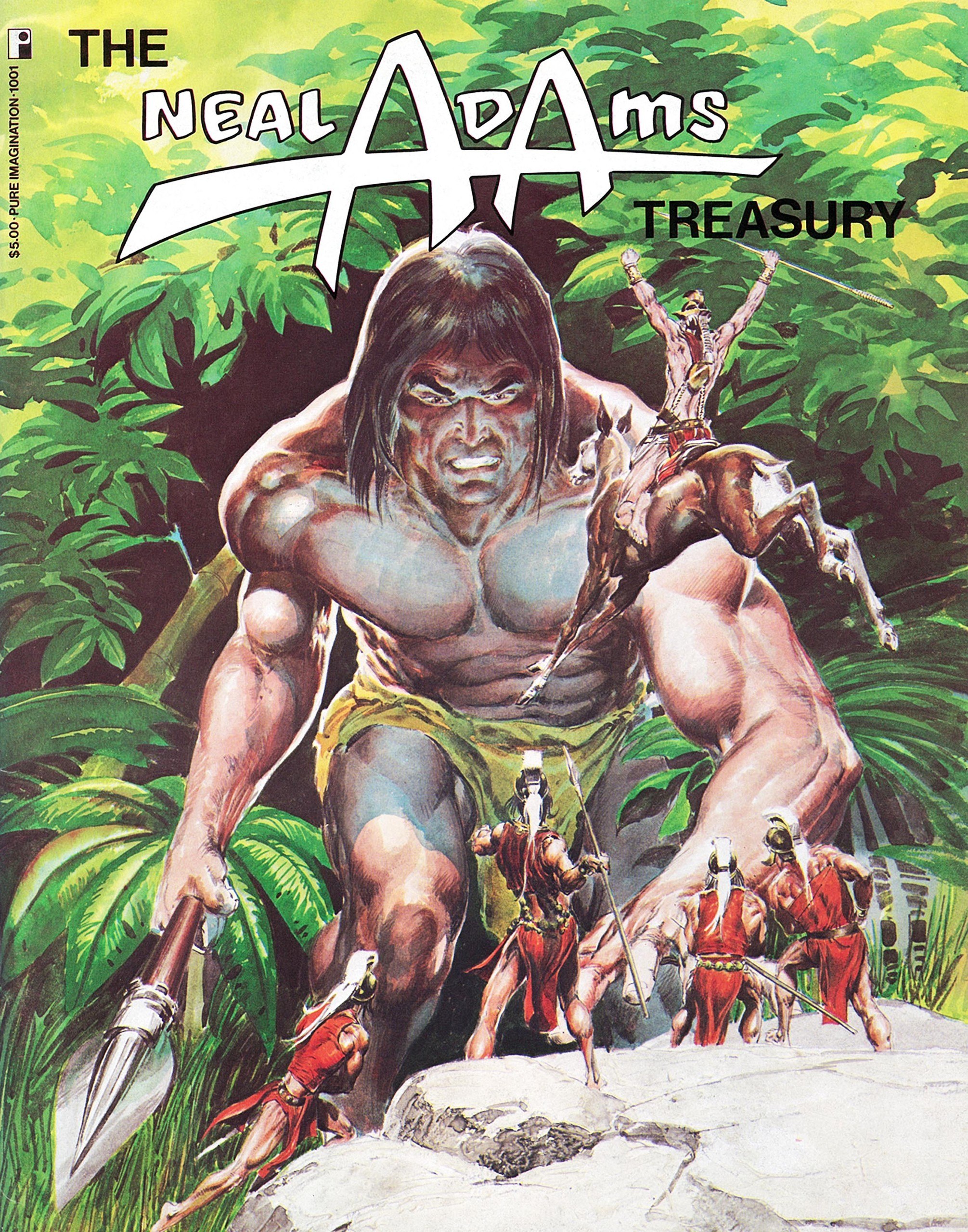 Portada ampliada de THE NEAL ADAMS TREASURY