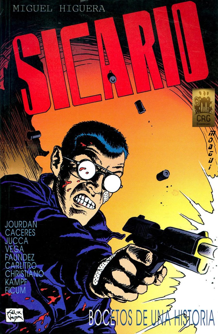 Portada ampliada de SICARIO