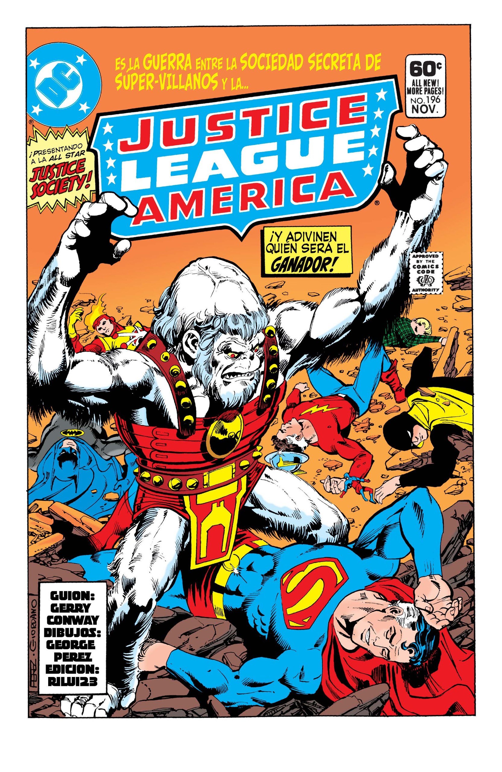 Portada ampliada de JUSTICE LEAGUE AMERICA