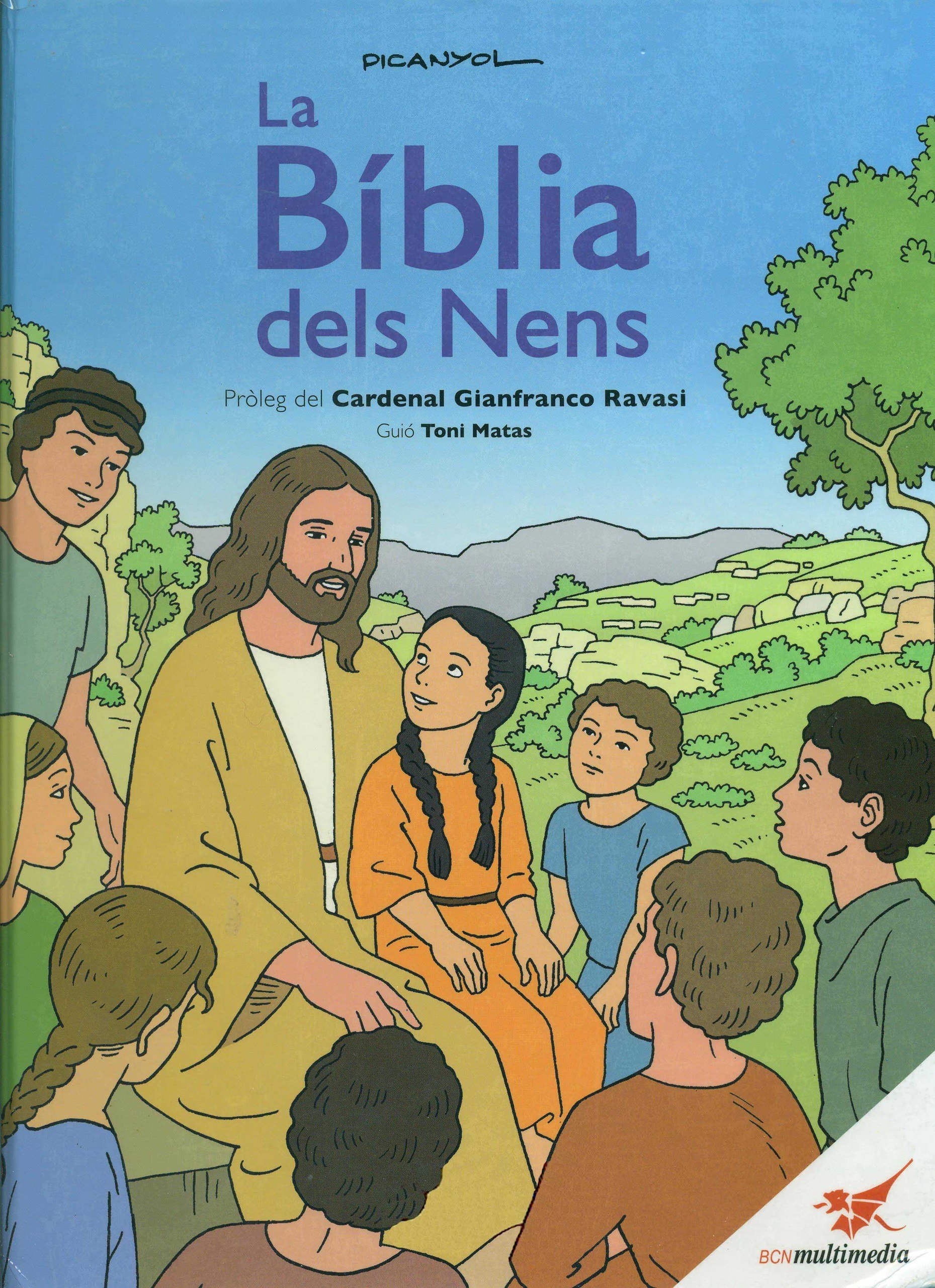Portada ampliada de La Bíblia dels Nens