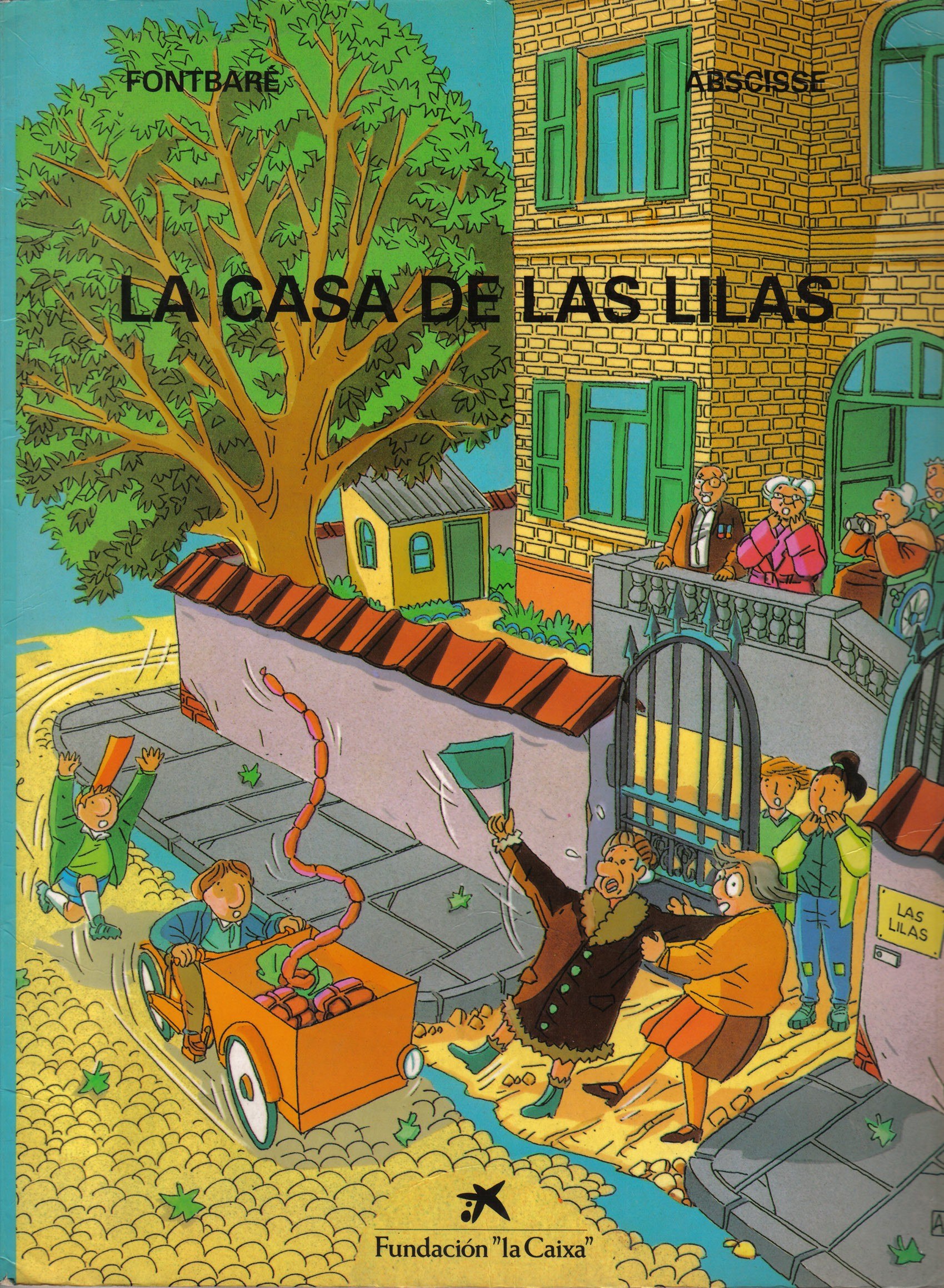 Portada ampliada de LA CASA DE LAS LILAS
