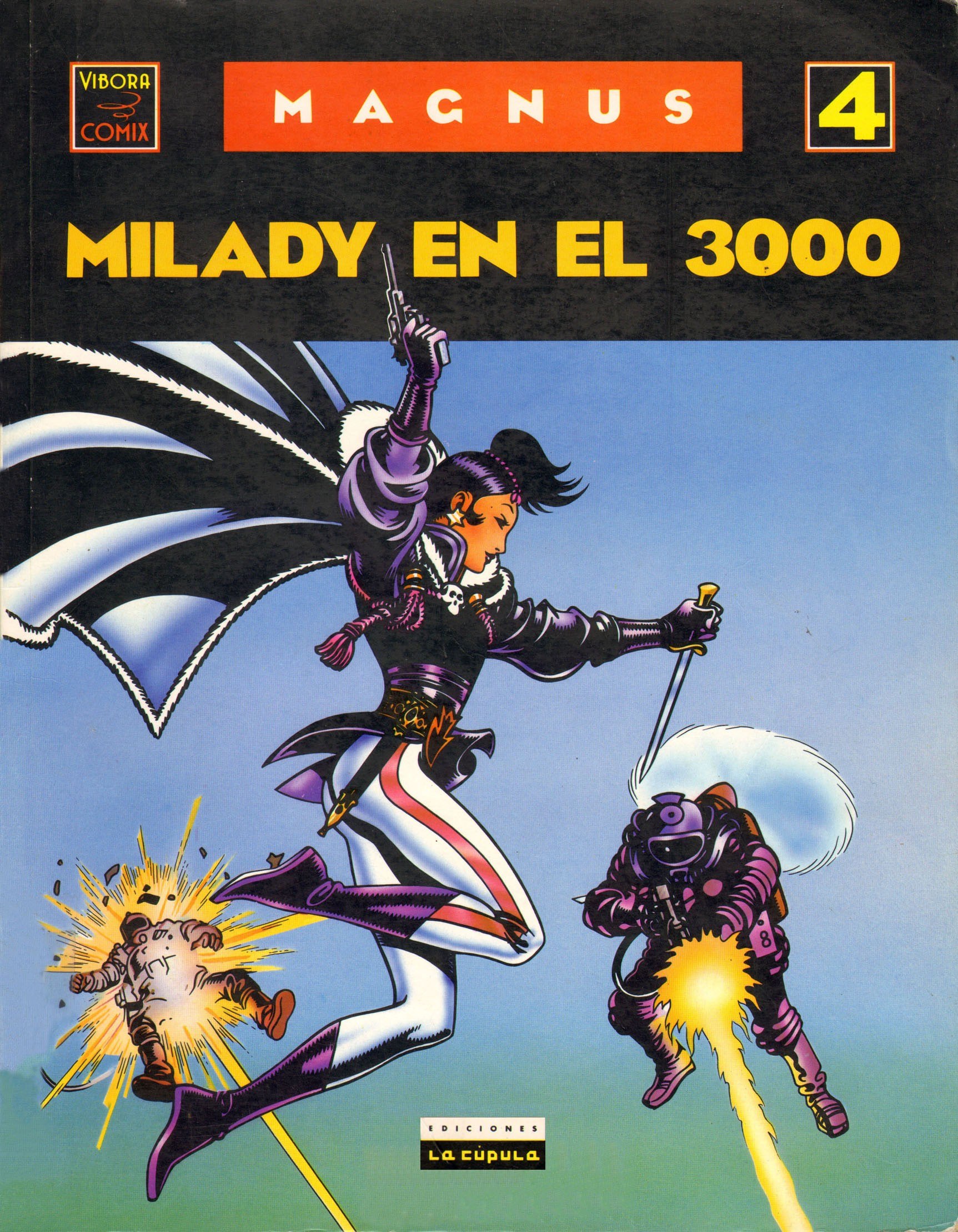 Portada ampliada de MILADY EN EL 3000