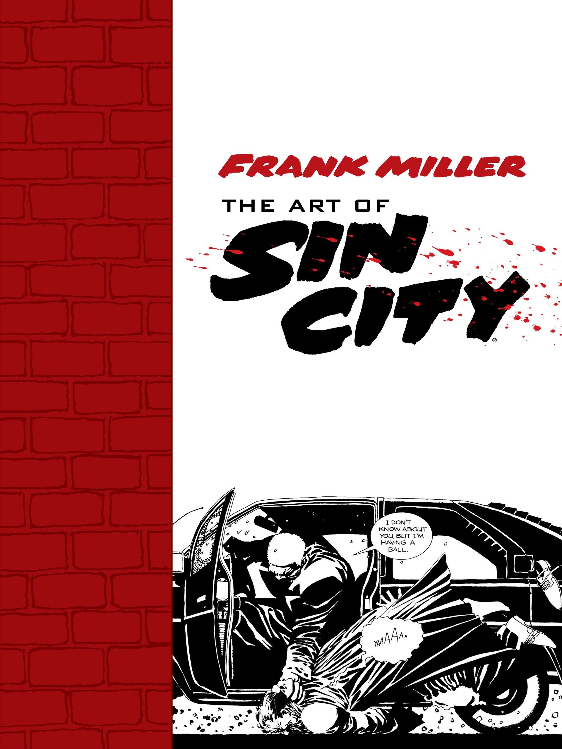 Portada ampliada de The Art of Sin City