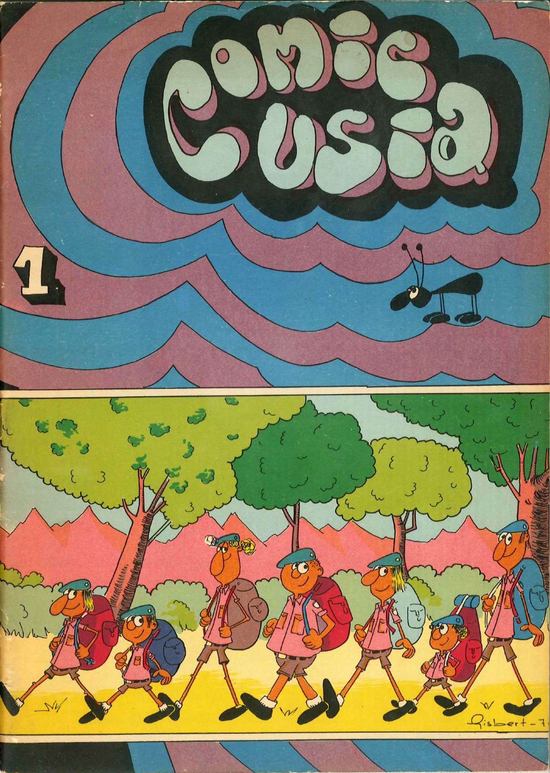 Portada ampliada de Comic Cusí