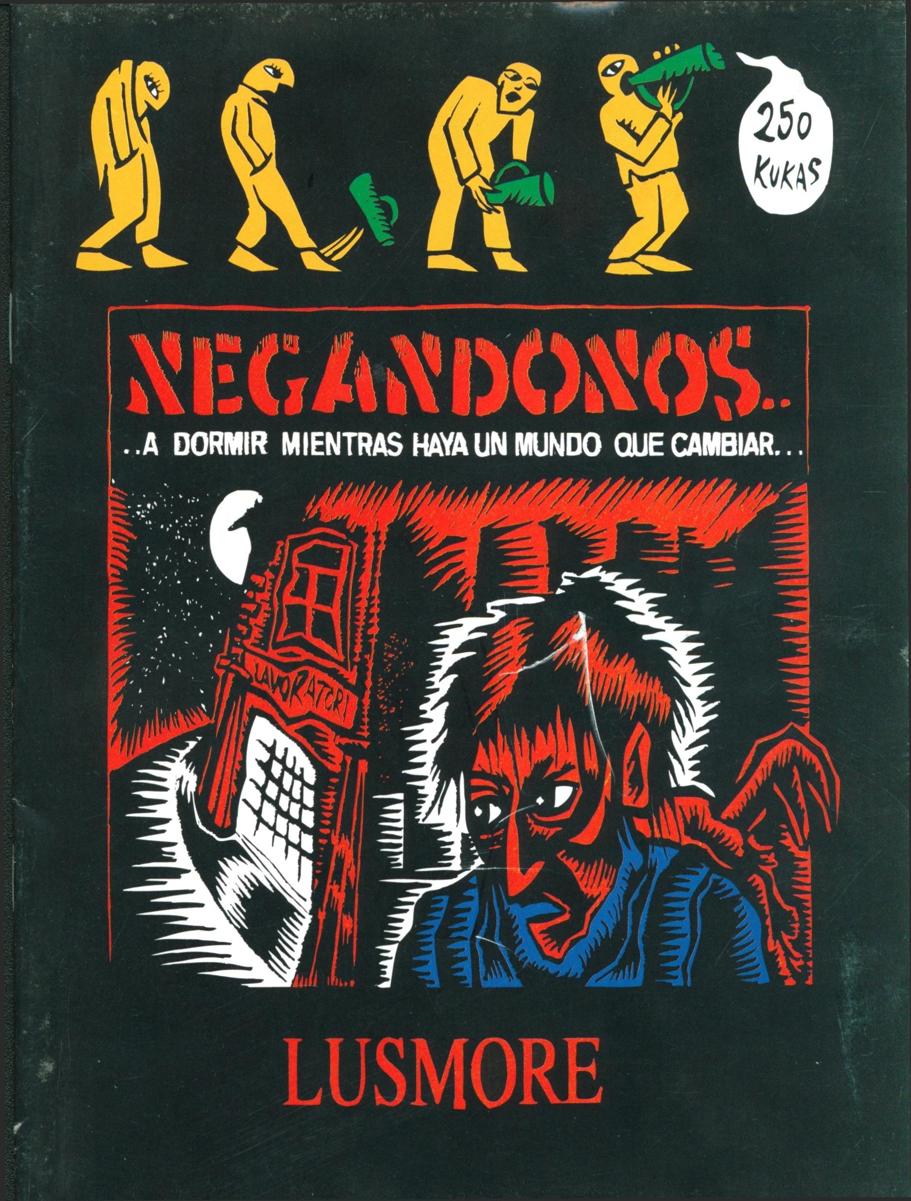 Portada ampliada de Negandonos...