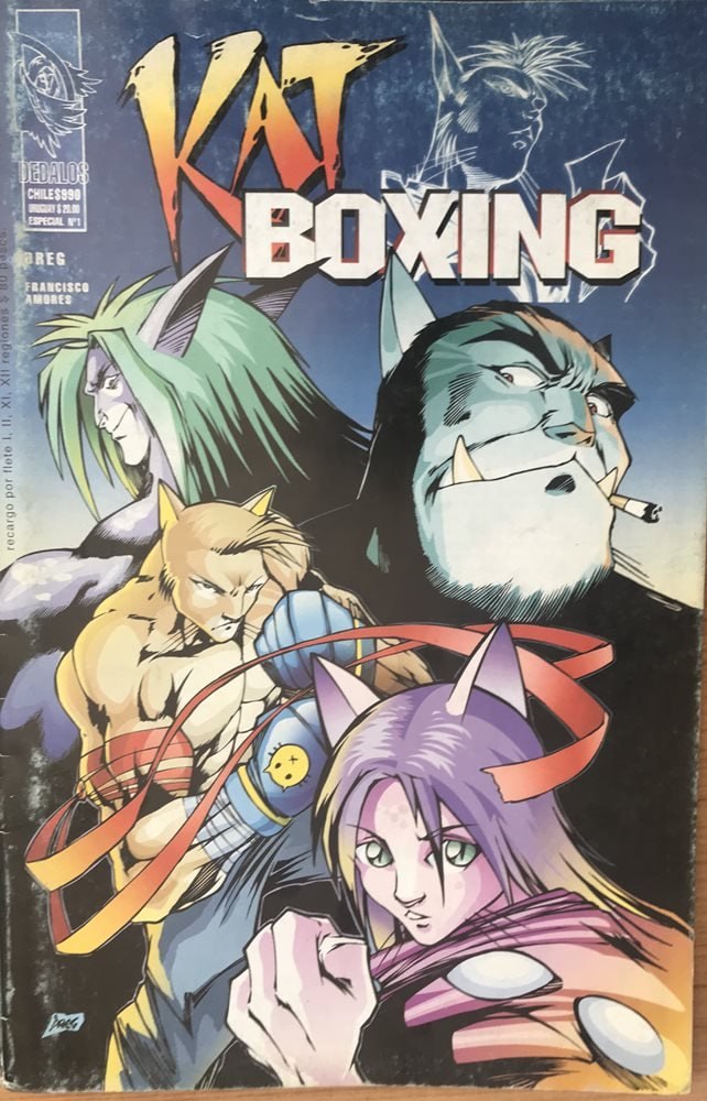 Portada ampliada de KAT BOXING