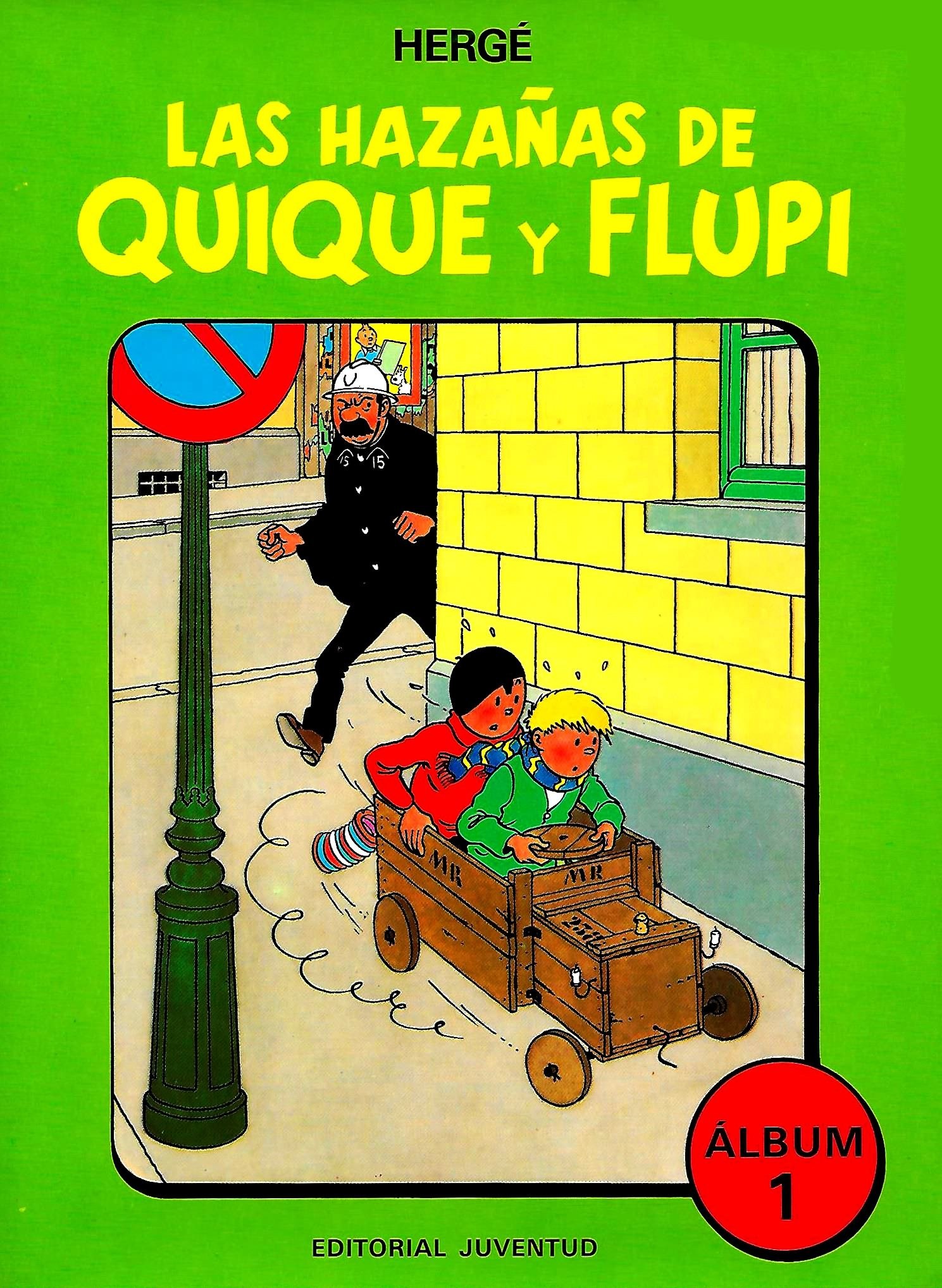 Portada ampliada de LAS HAZAÑAS DE QUIQUE Y FLUPI