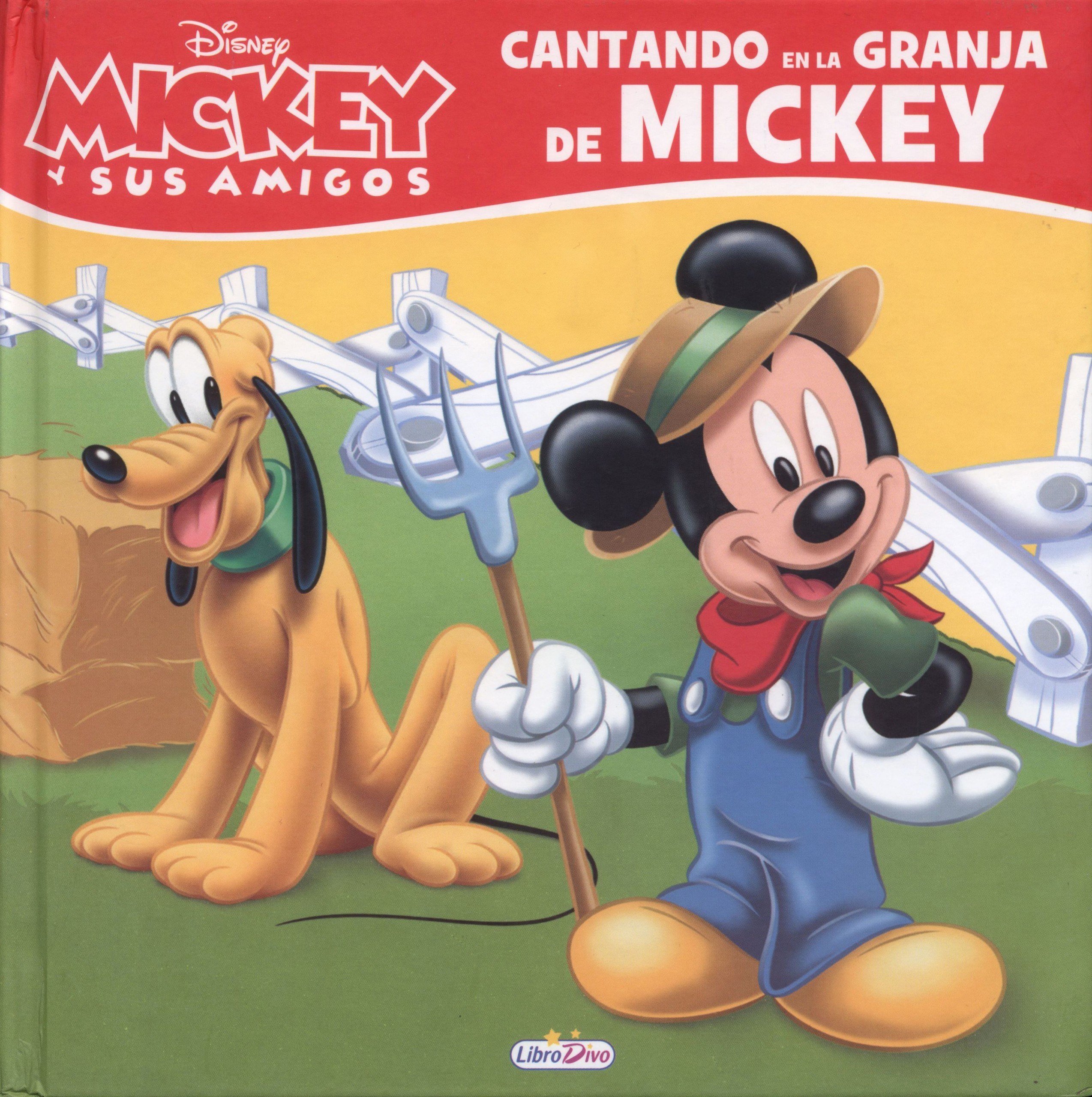 Portada ampliada de CANTANDO EN LA GRANJA DE MICKEY